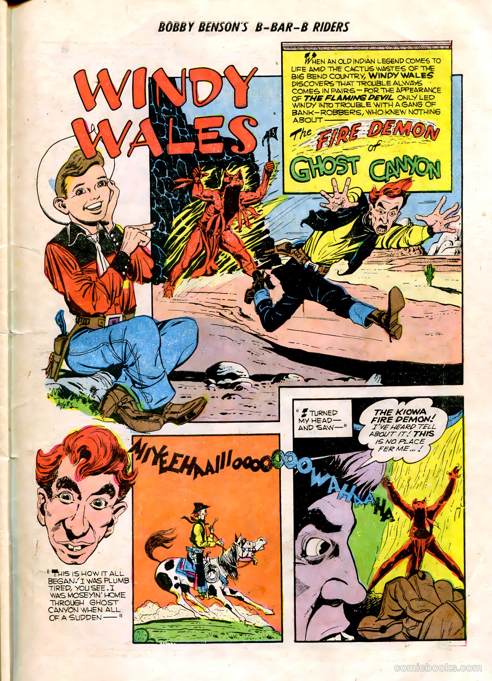 Bobby Benson's B-Bar-B Riders #16 (1952) — page 27 of 36