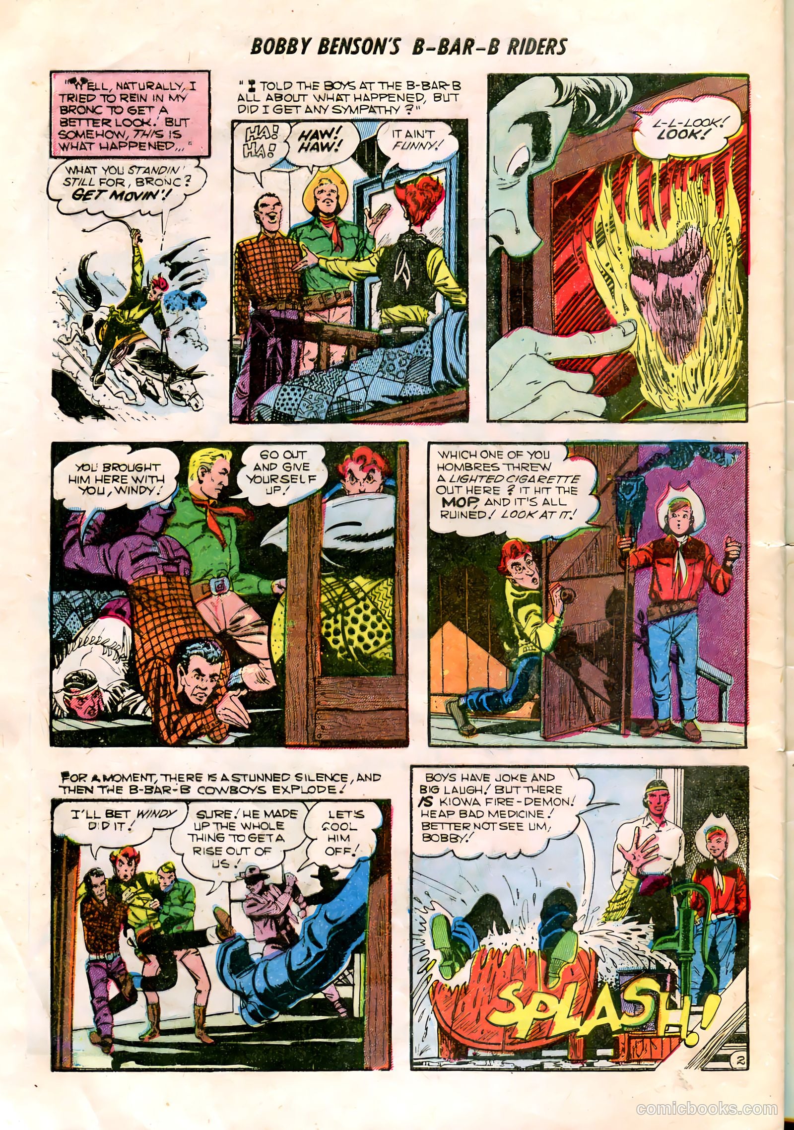 Bobby Benson's B-Bar-B Riders #16 (1952) — page 28 of 36