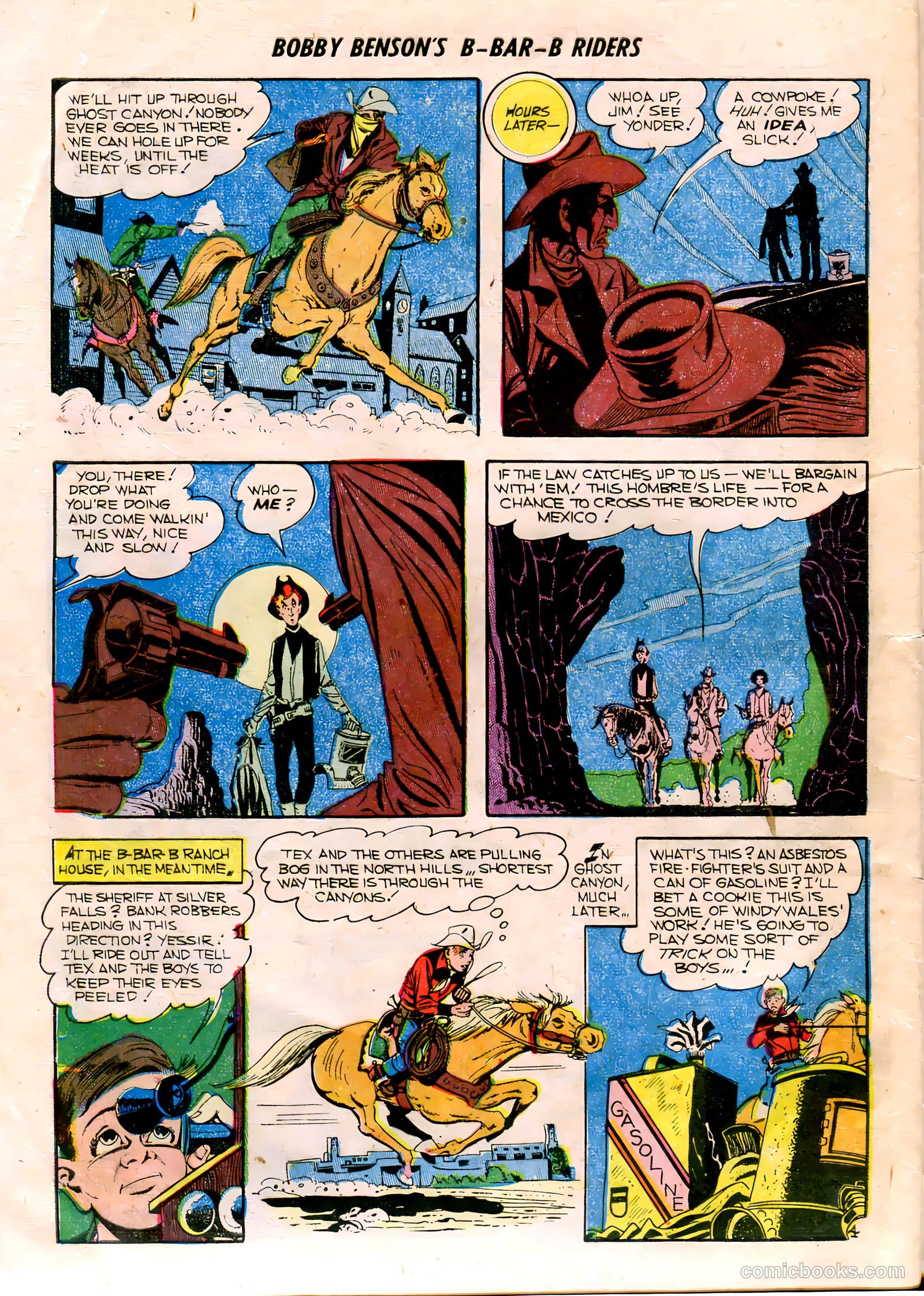 Bobby Benson's B-Bar-B Riders #16 (1952) — page 30 of 36