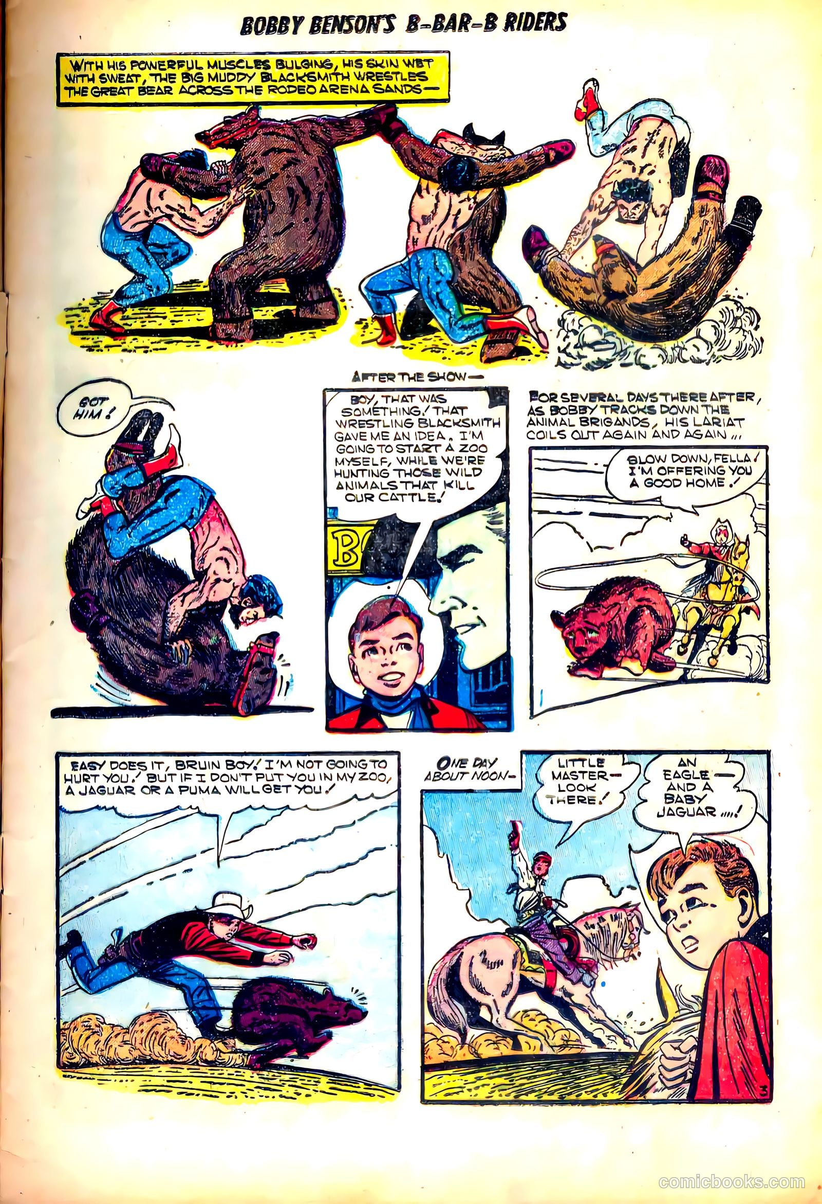 Bobby Benson's B-Bar-B Riders #17 (1952) — page 5 of 36
