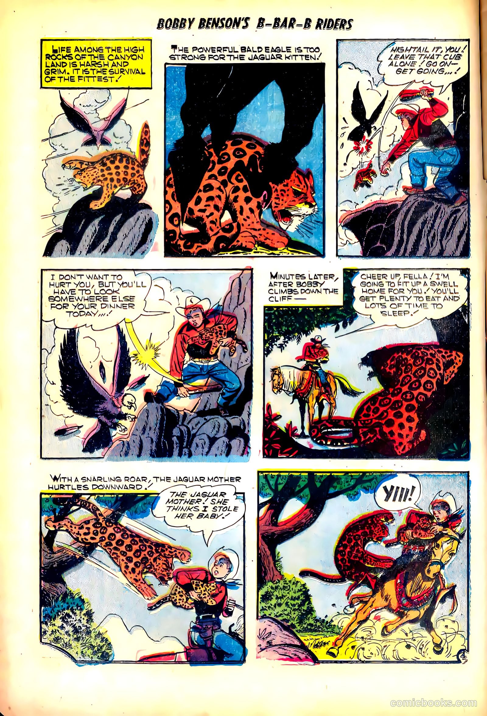 Bobby Benson's B-Bar-B Riders #17 (1952) — page 6 of 36