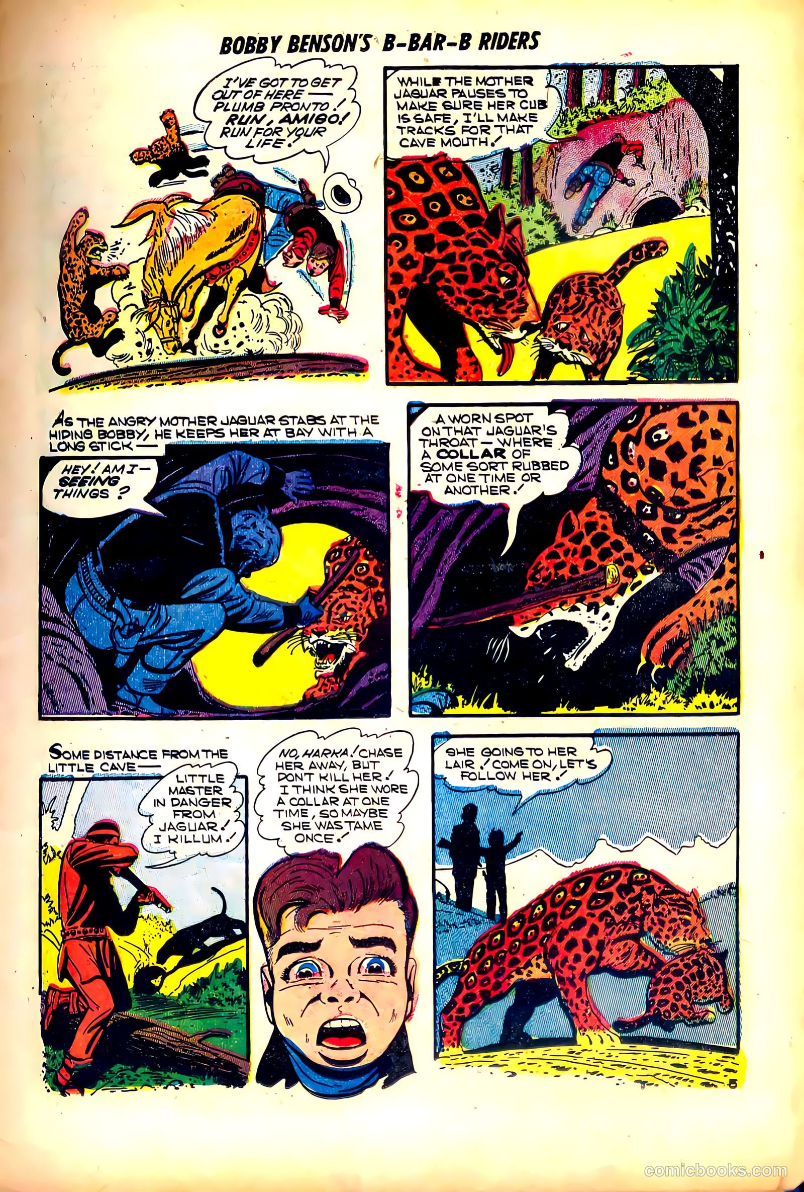 Bobby Benson's B-Bar-B Riders #17 (1952) — page 7 of 36