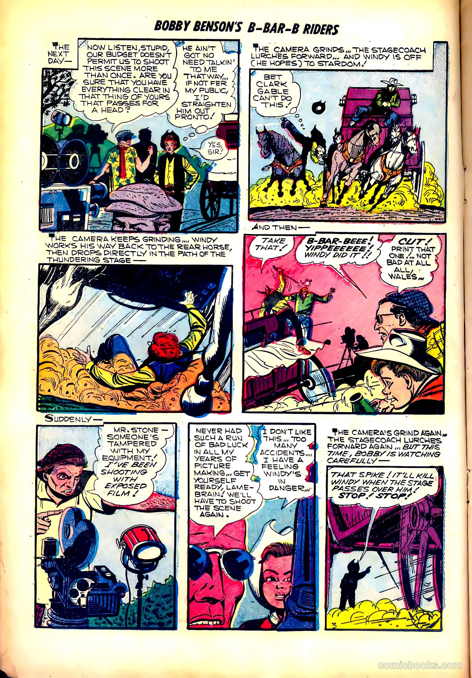 Bobby Benson's B-Bar-B Riders #17 (1952) — page 14 of 36