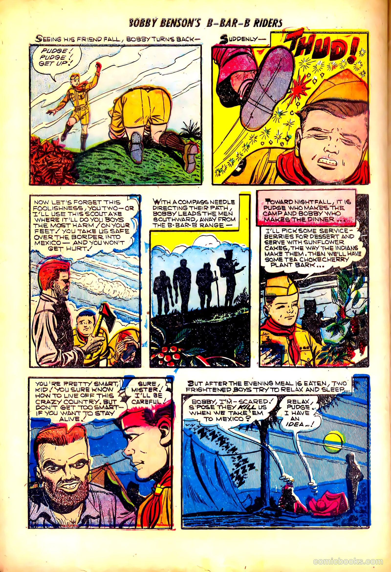 Bobby Benson's B-Bar-B Riders #17 (1952) — page 24 of 36