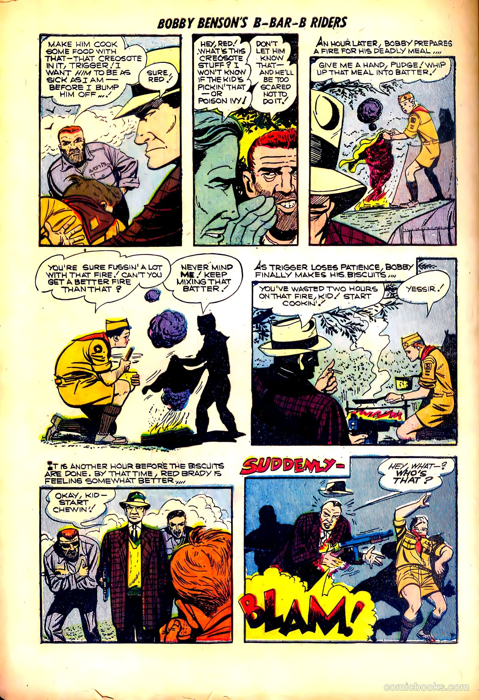 Bobby Benson's B-Bar-B Riders #17 (1952) — page 26 of 36