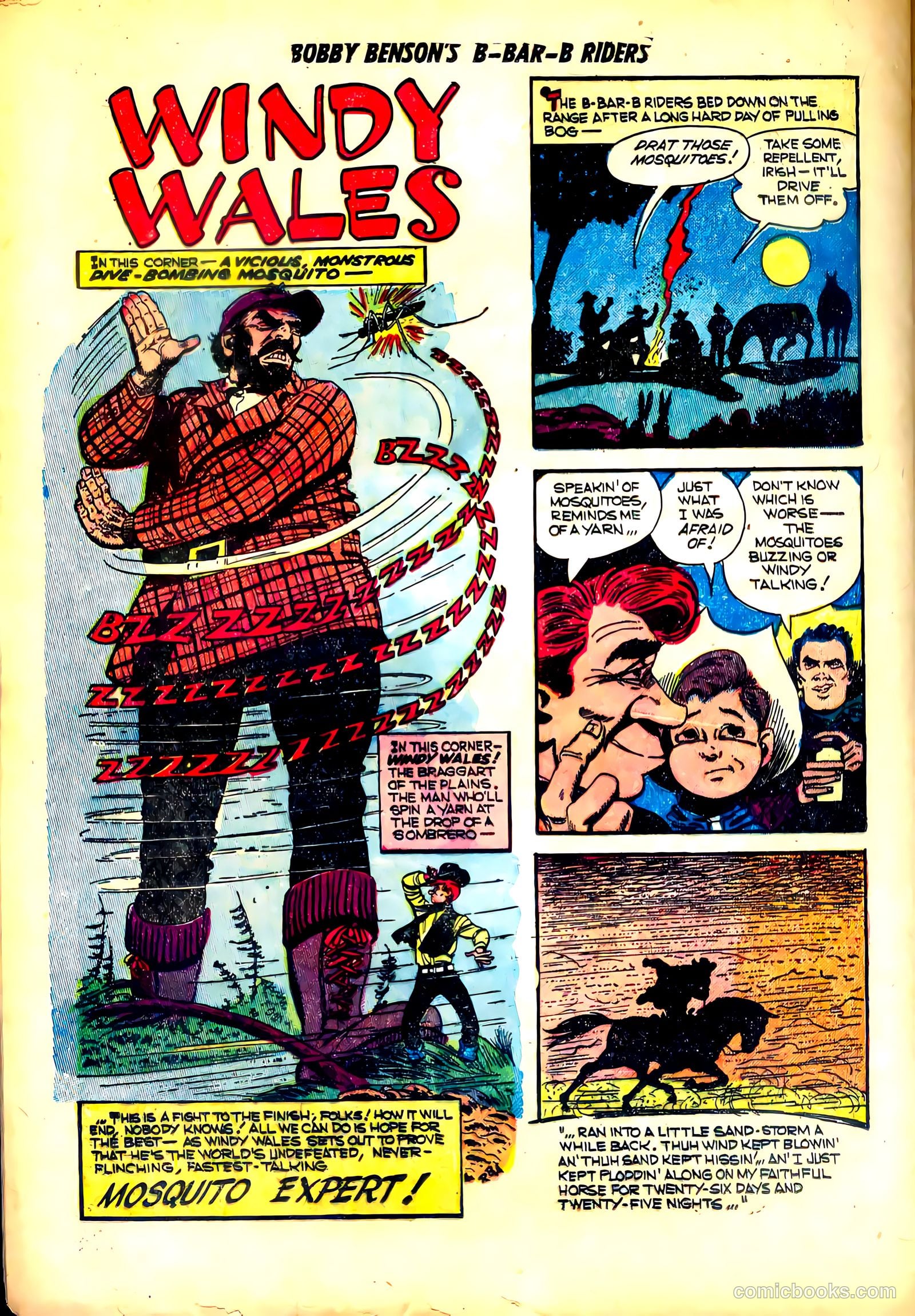 Bobby Benson's B-Bar-B Riders #17 (1952) — page 28 of 36