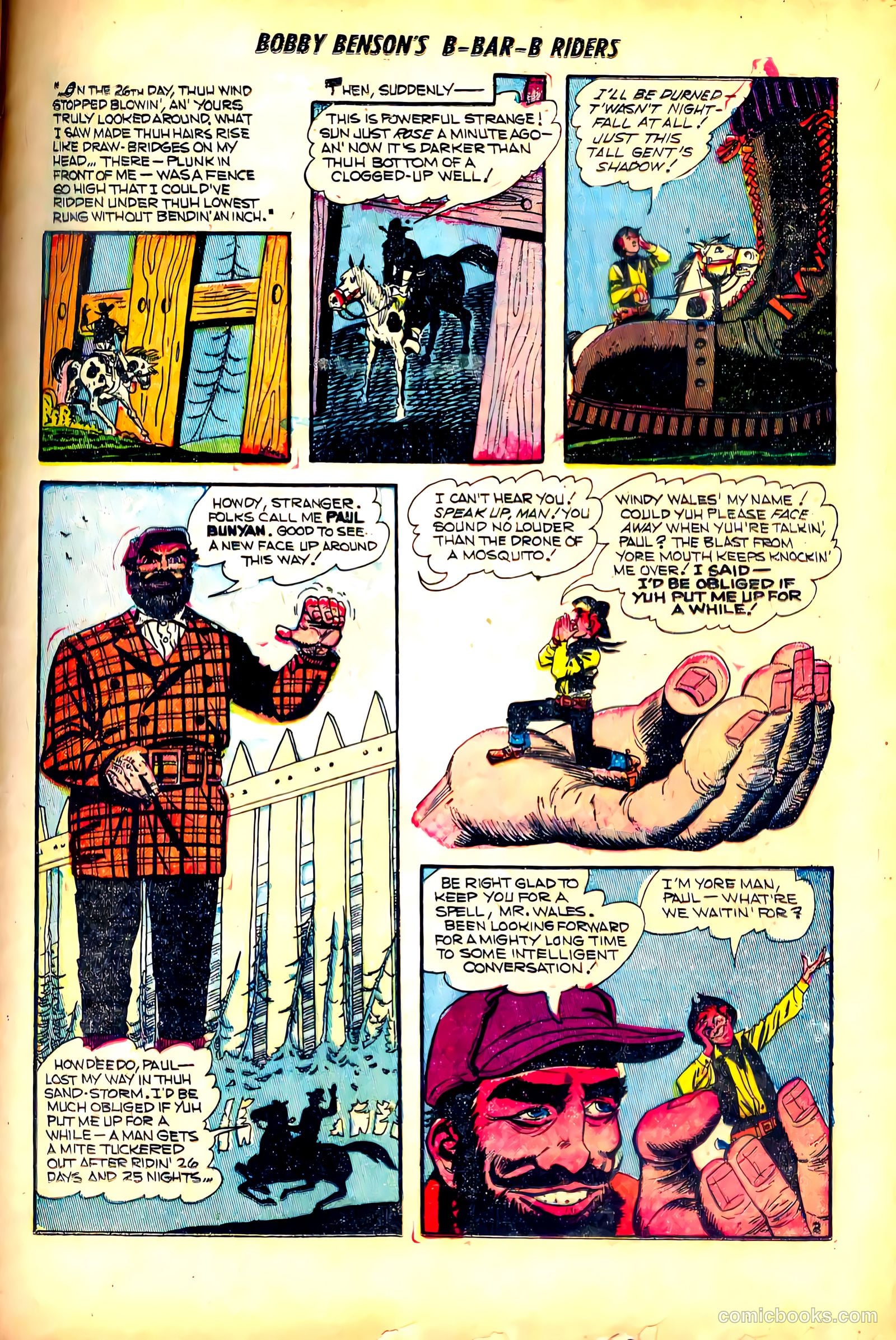 Bobby Benson's B-Bar-B Riders #17 (1952) — page 29 of 36