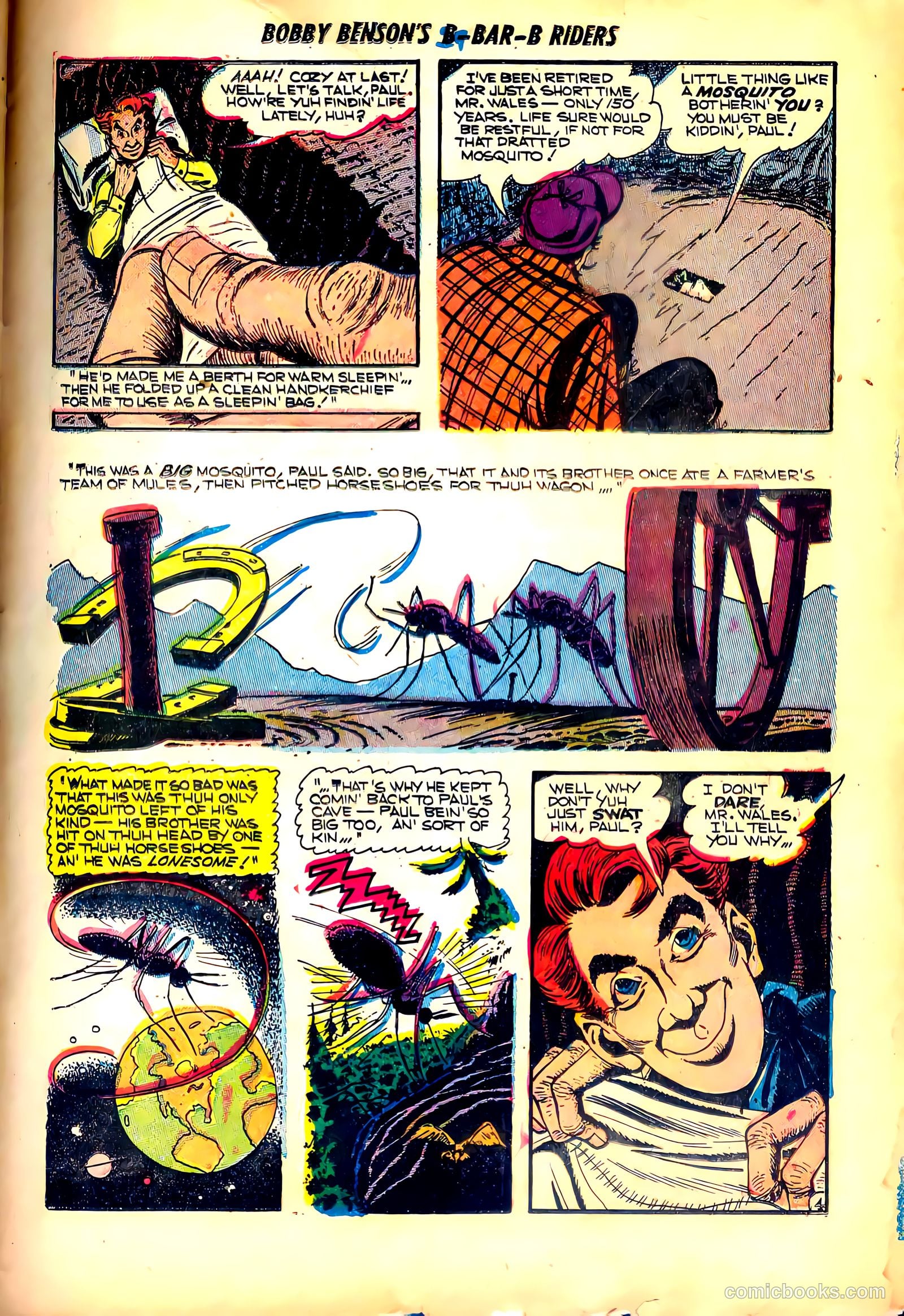 Bobby Benson's B-Bar-B Riders #17 (1952) — page 31 of 36