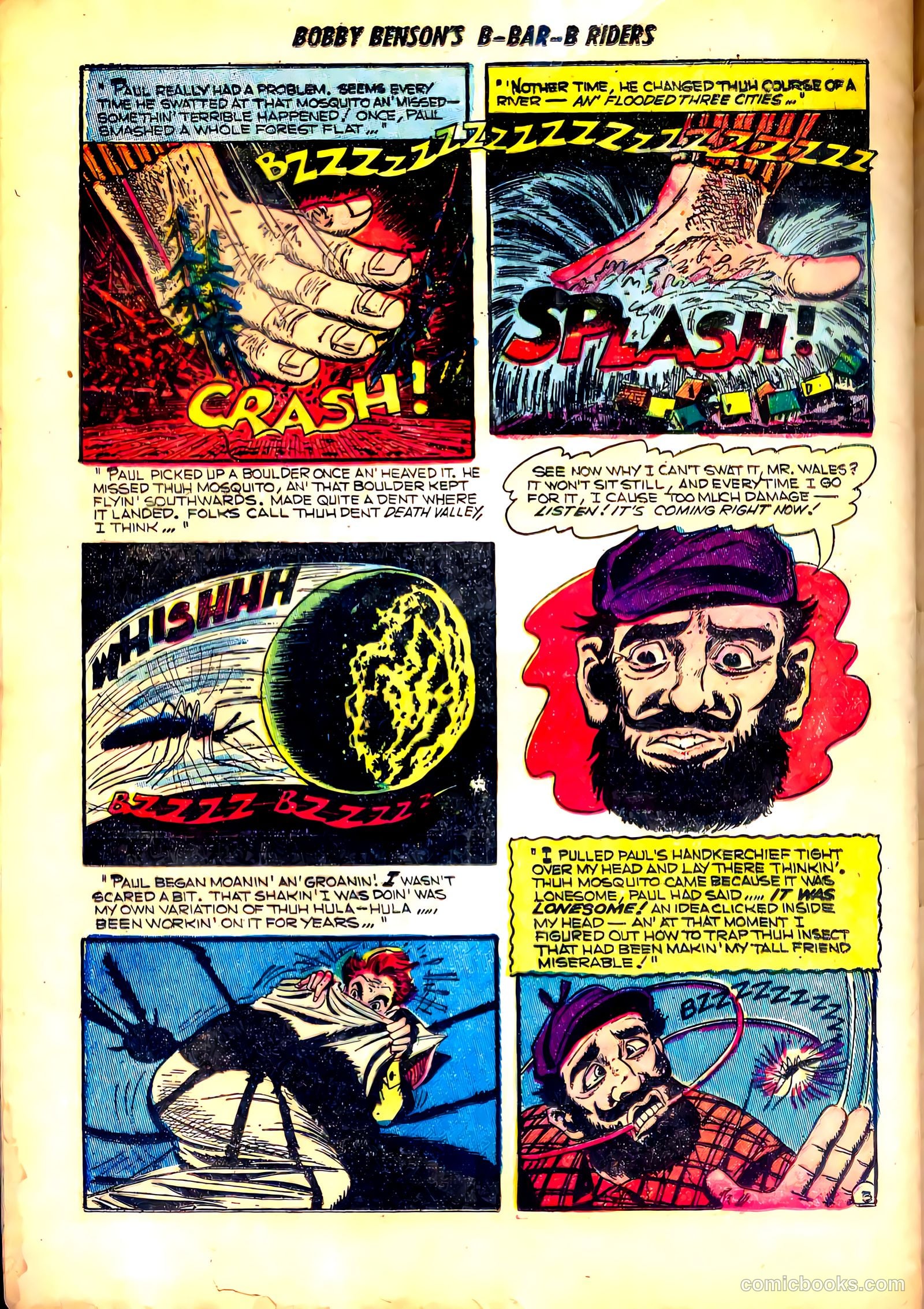 Bobby Benson's B-Bar-B Riders #17 (1952) — page 32 of 36