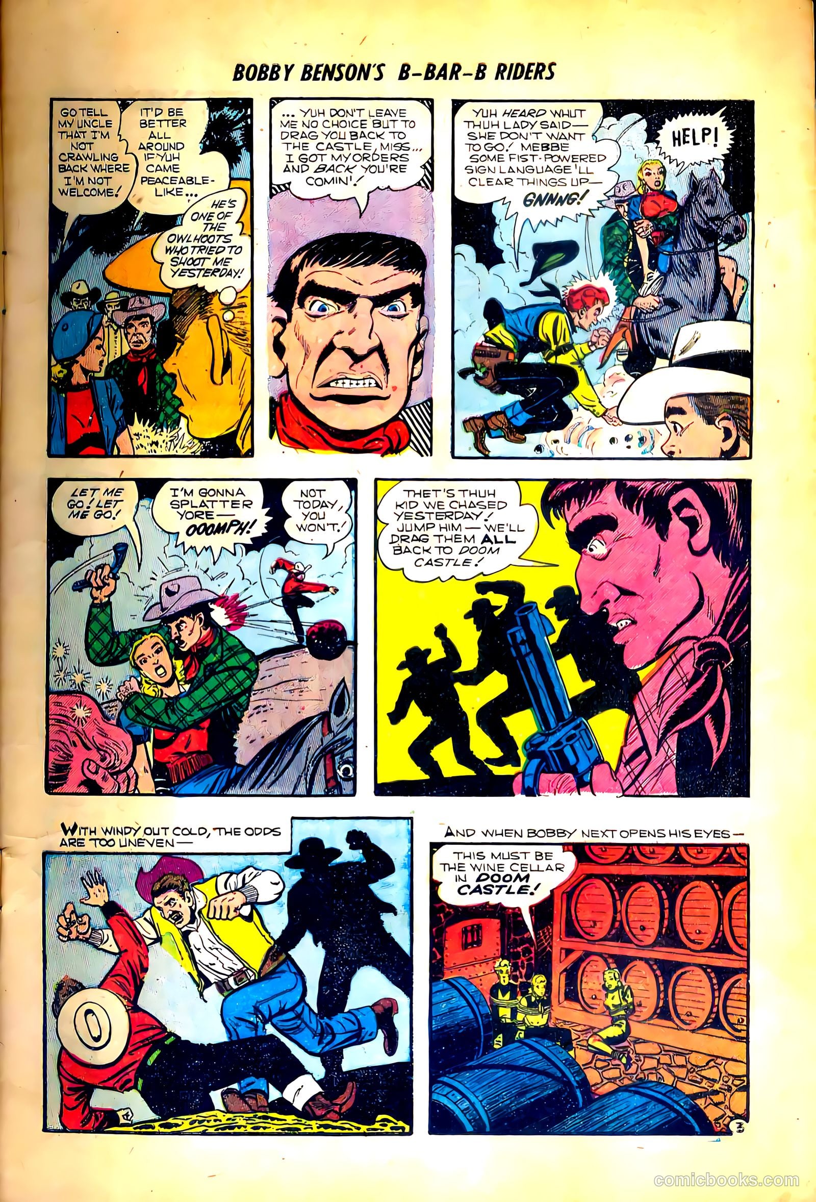 Bobby Benson's B-Bar-B Riders #18 (1953) — page 5 of 36