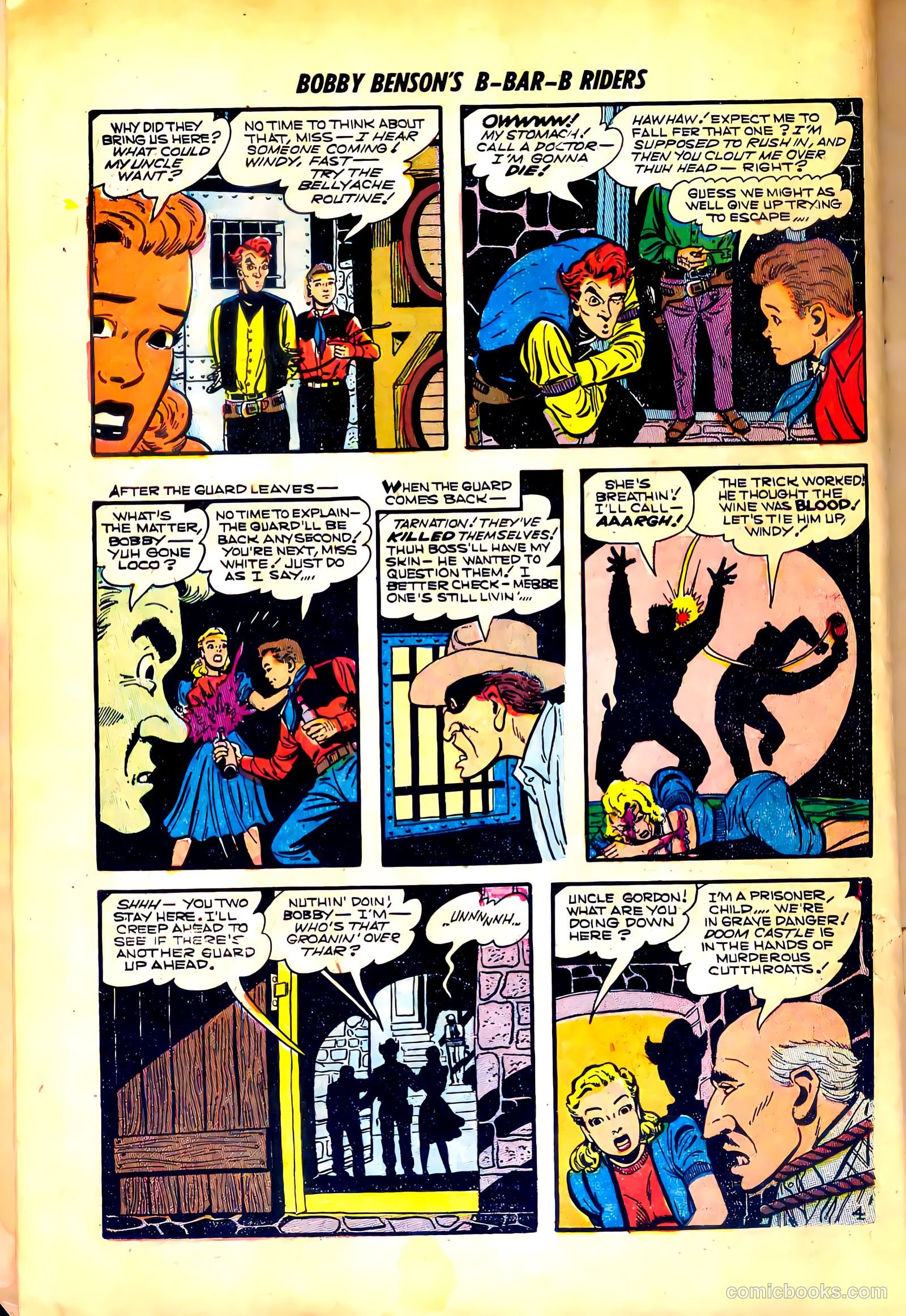 Bobby Benson's B-Bar-B Riders #18 (1953) — page 6 of 36