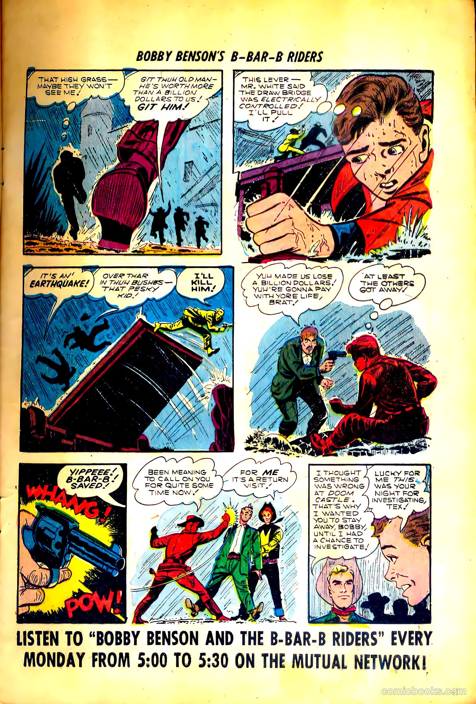 Bobby Benson's B-Bar-B Riders #18 (1953) — page 9 of 36