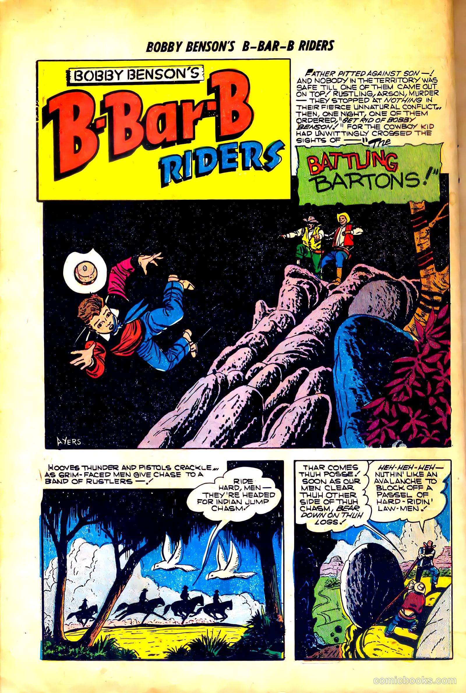 Bobby Benson's B-Bar-B Riders #18 (1953) — page 10 of 36