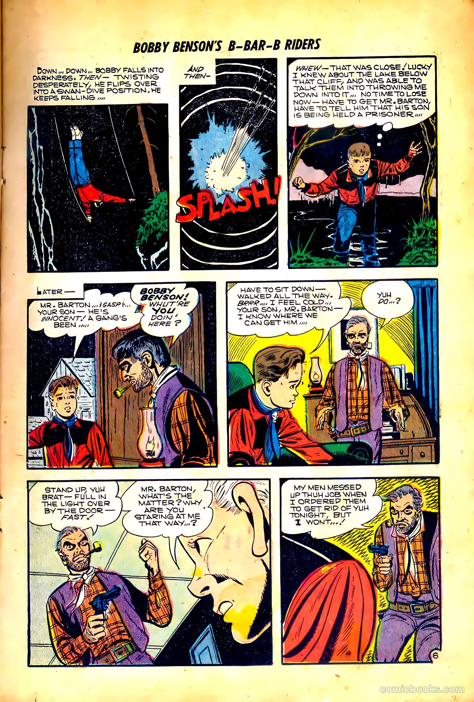 Bobby Benson's B-Bar-B Riders #18 (1953) — page 15 of 36