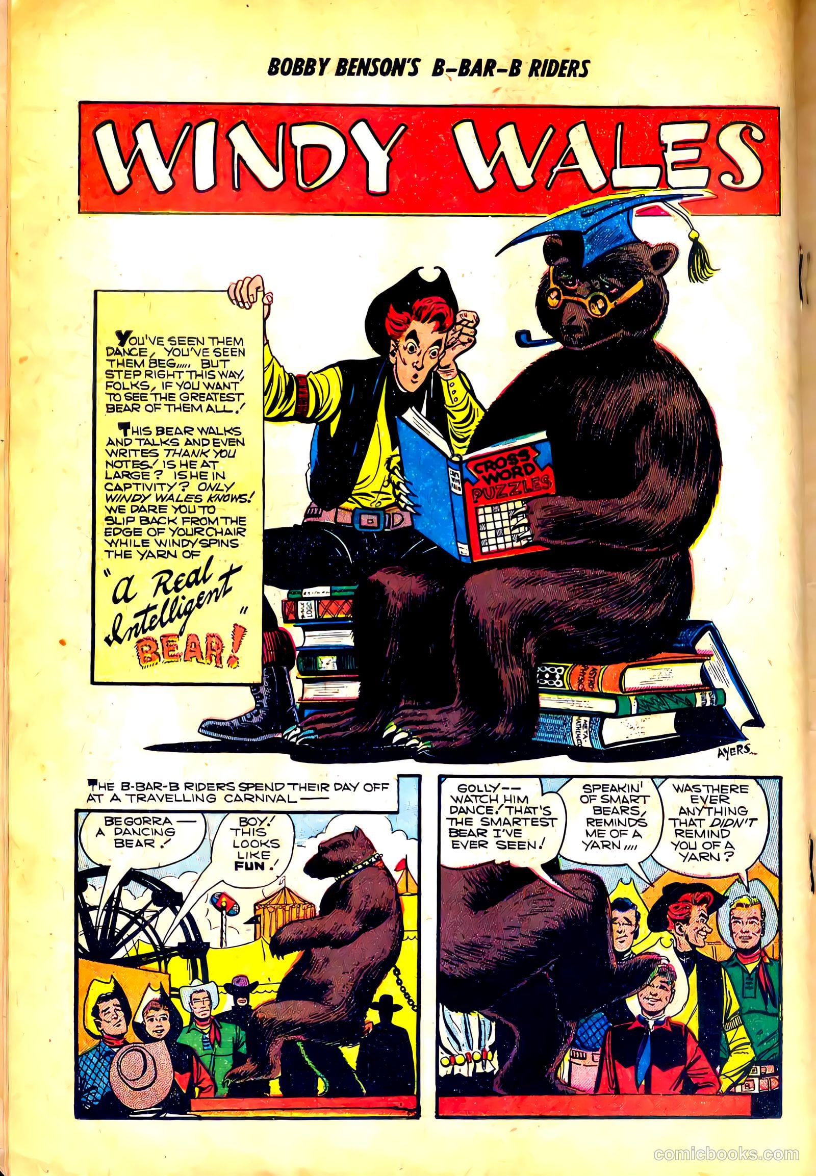 Bobby Benson's B-Bar-B Riders #18 (1953) — page 18 of 36