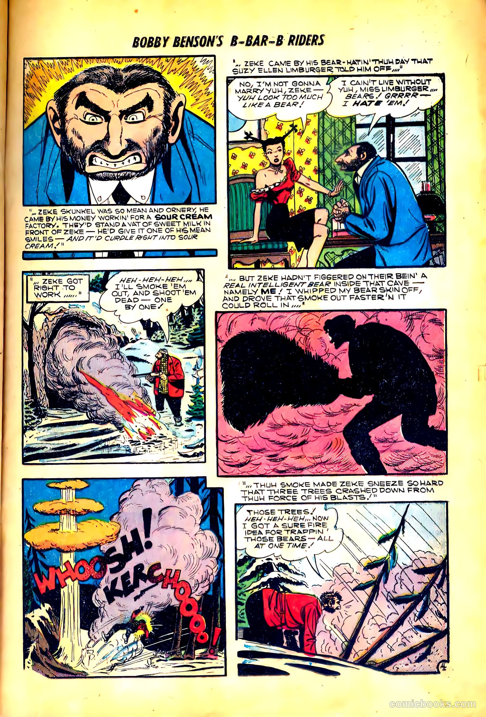 Bobby Benson's B-Bar-B Riders #18 (1953) — page 21 of 36