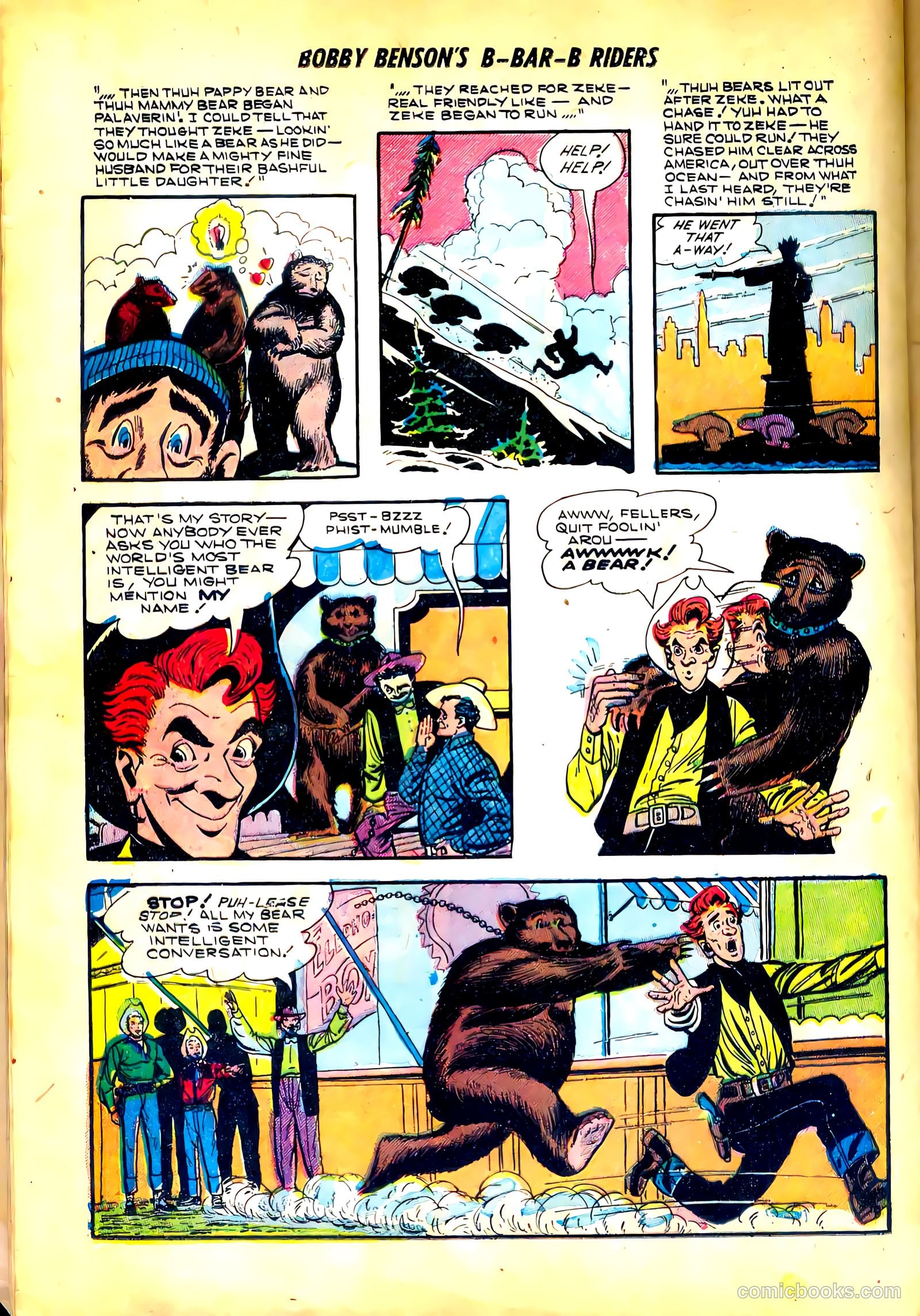 Bobby Benson's B-Bar-B Riders #18 (1953) — page 24 of 36