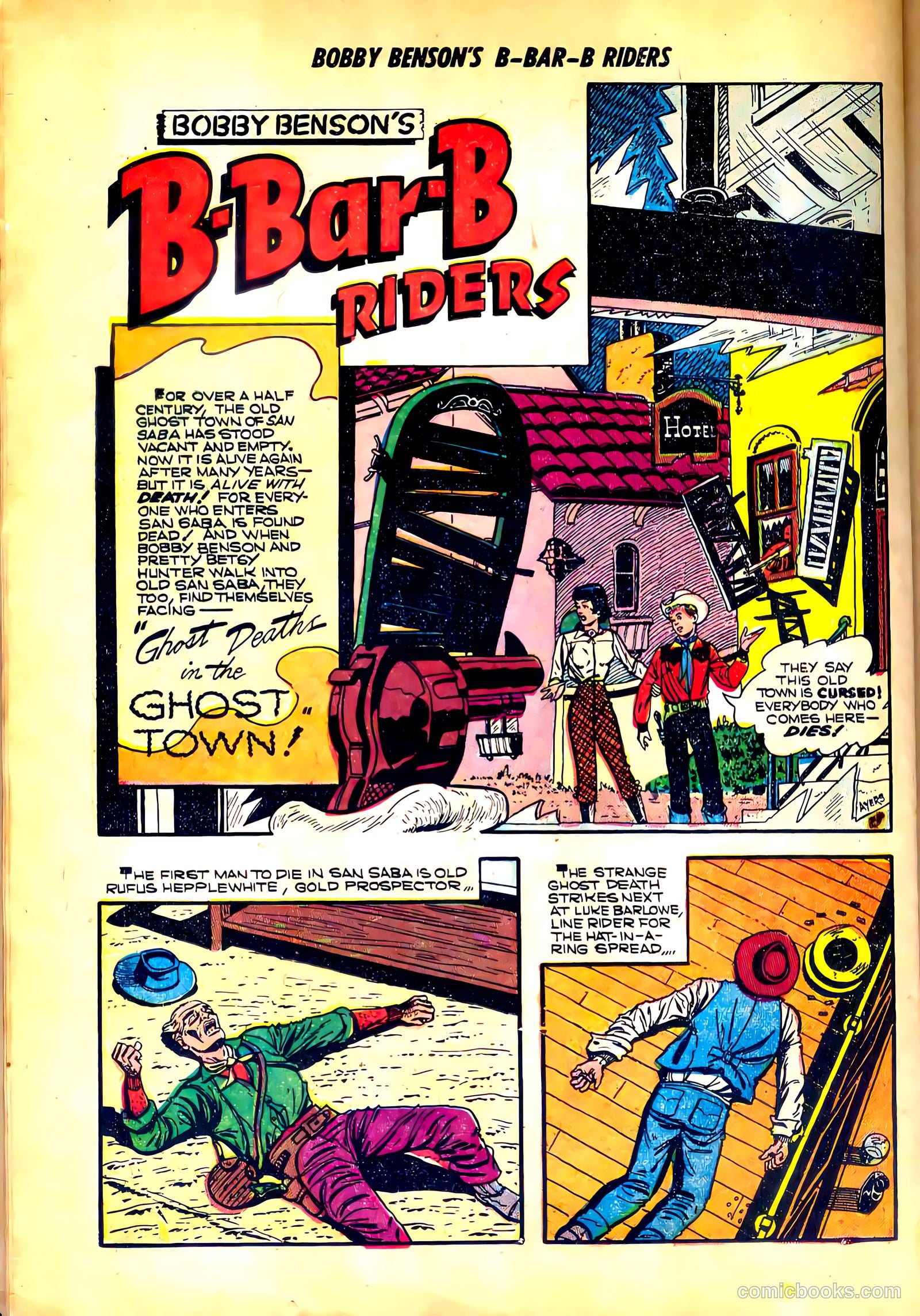 Bobby Benson's B-Bar-B Riders #18 (1953) — page 26 of 36