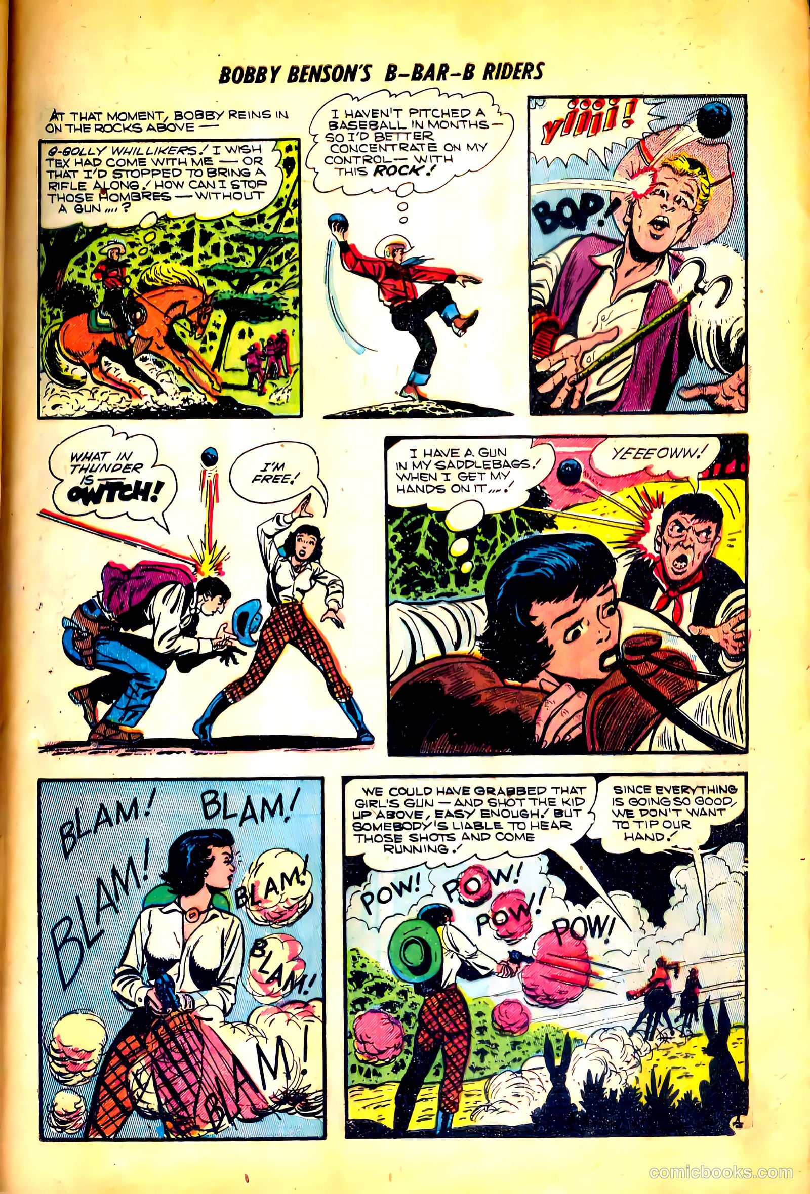 Bobby Benson's B-Bar-B Riders #18 (1953) — page 29 of 36
