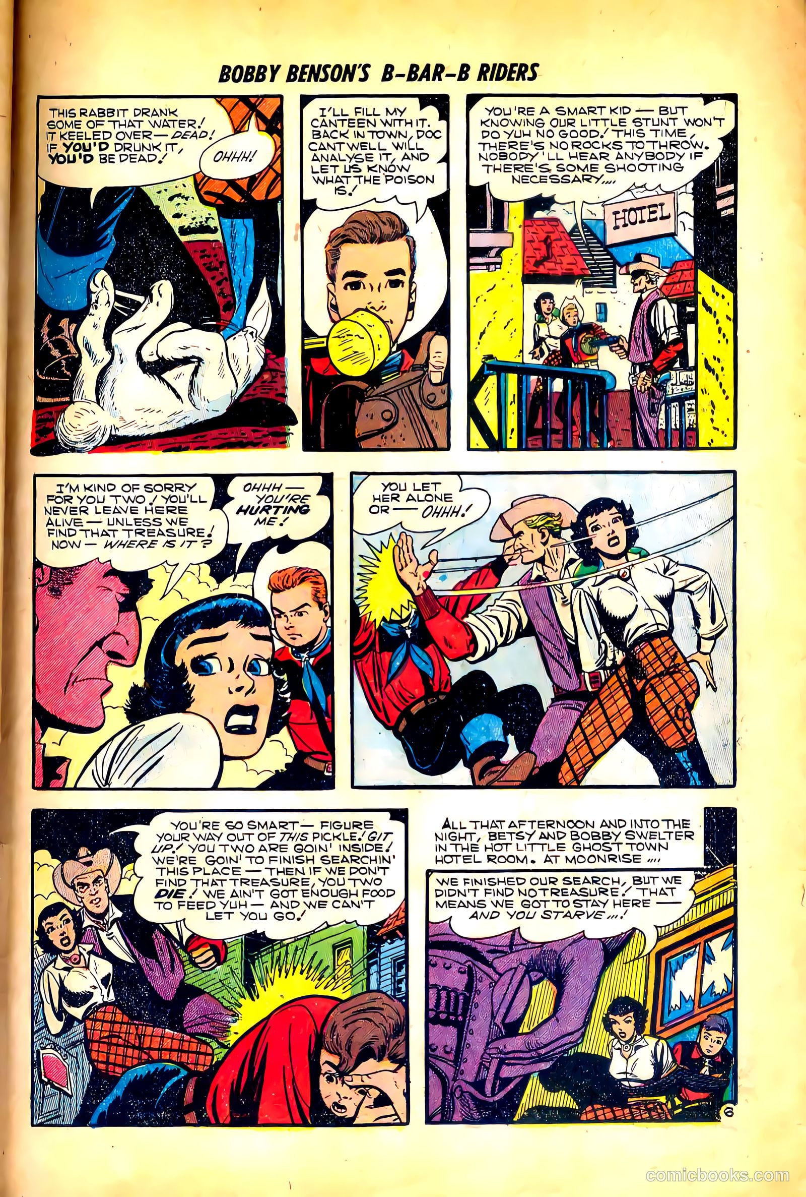 Bobby Benson's B-Bar-B Riders #18 (1953) — page 31 of 36