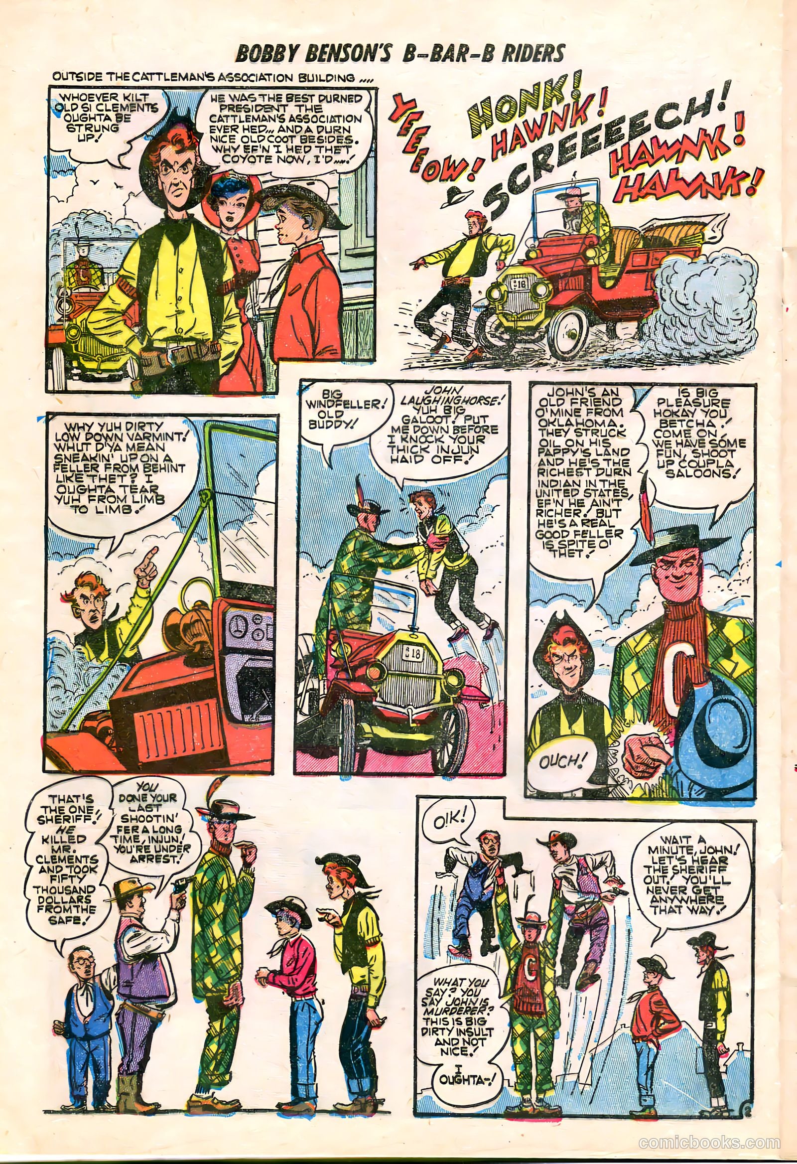 Bobby Benson's B-Bar-B Riders #19 (1953) — page 4 of 36