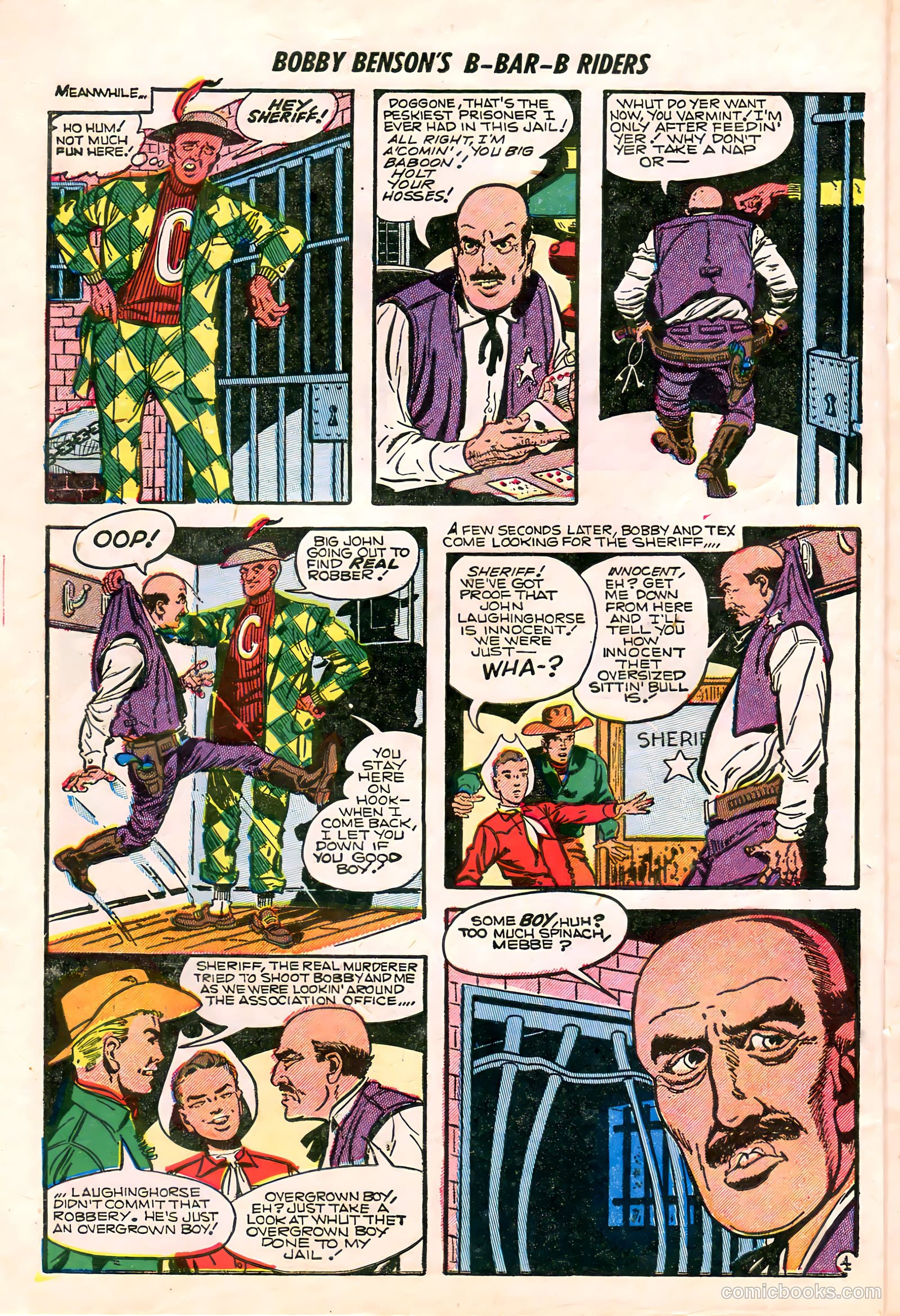 Bobby Benson's B-Bar-B Riders #19 (1953) — page 6 of 36