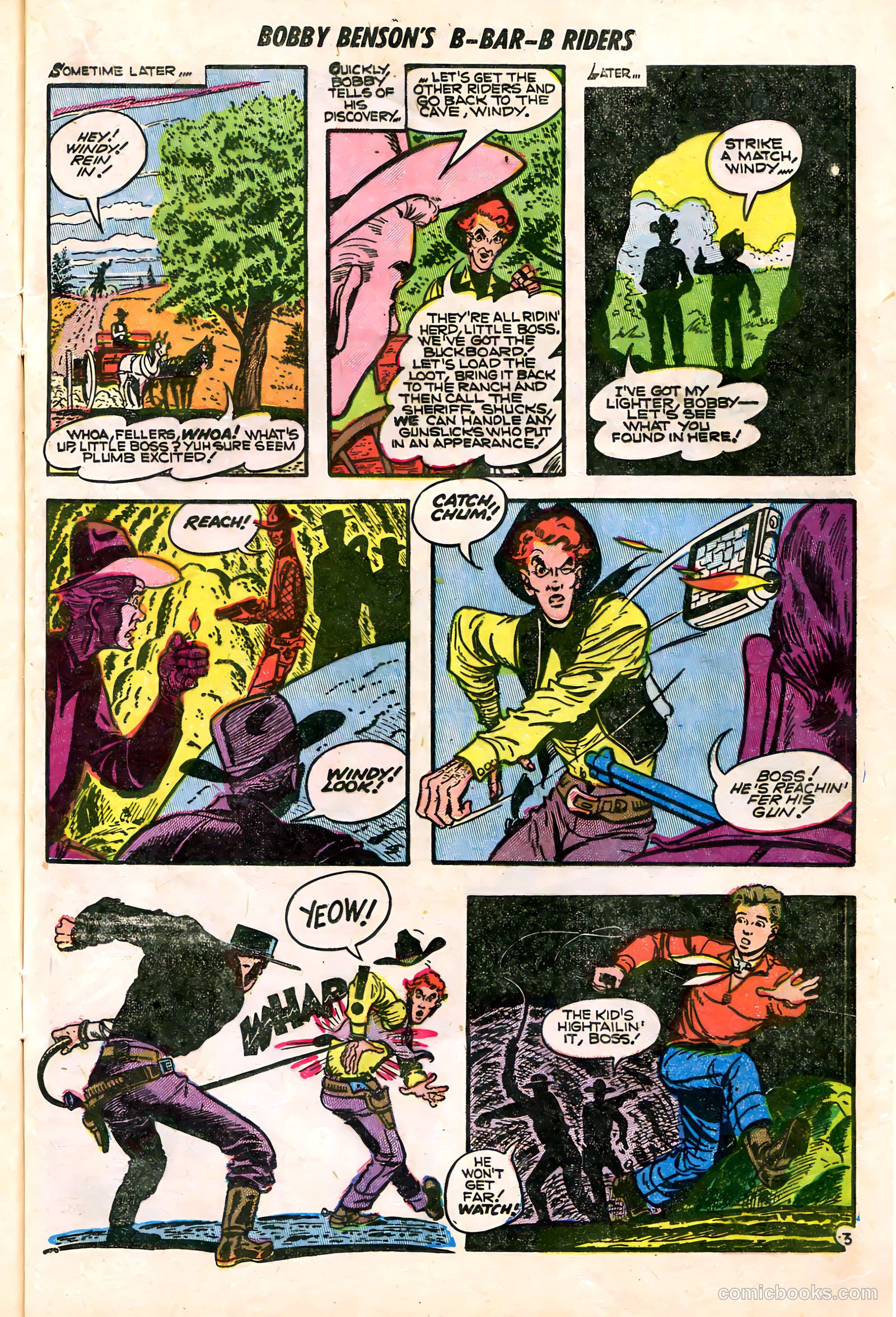 Bobby Benson's B-Bar-B Riders #19 (1953) — page 13 of 36