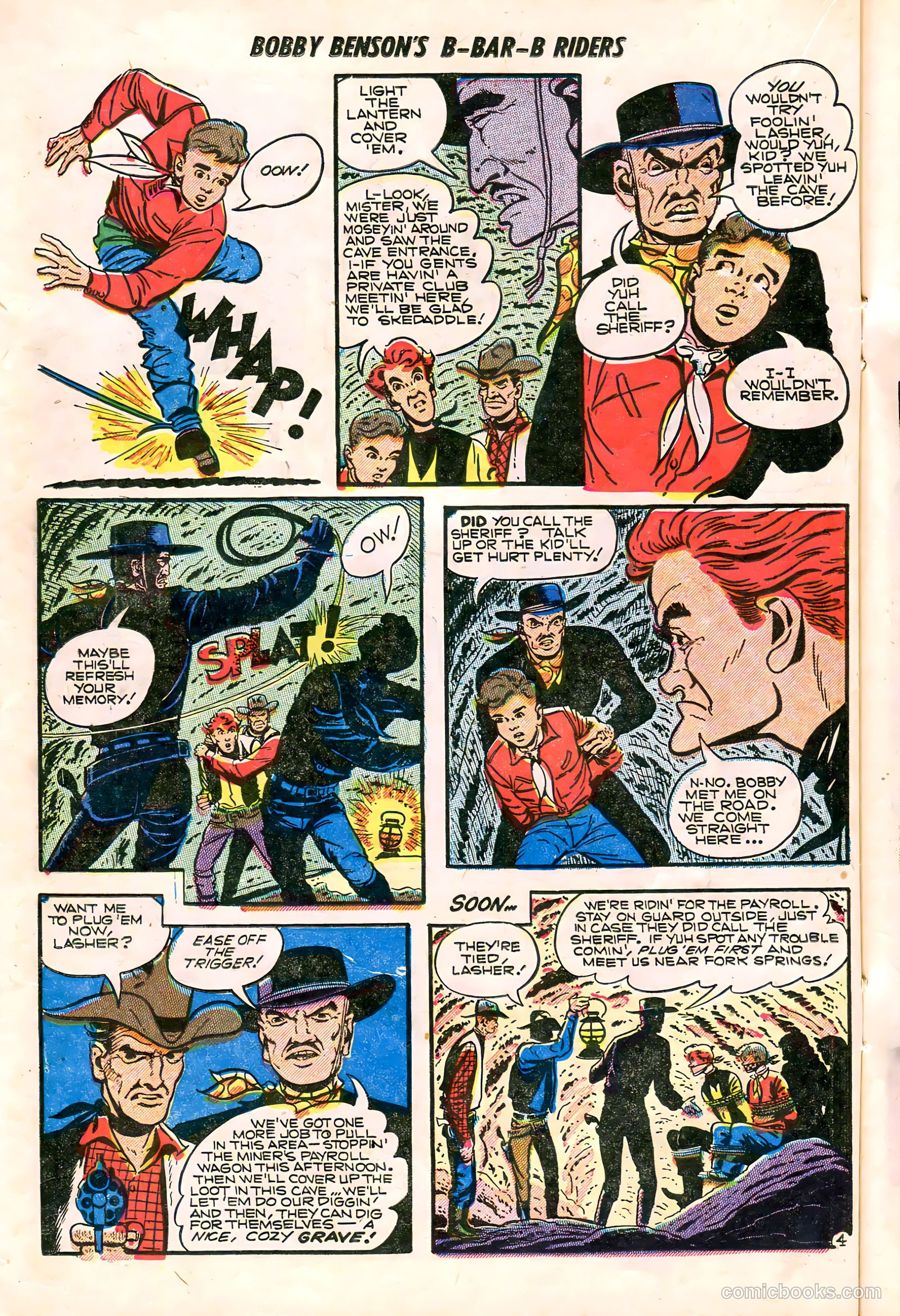 Bobby Benson's B-Bar-B Riders #19 (1953) — page 14 of 36