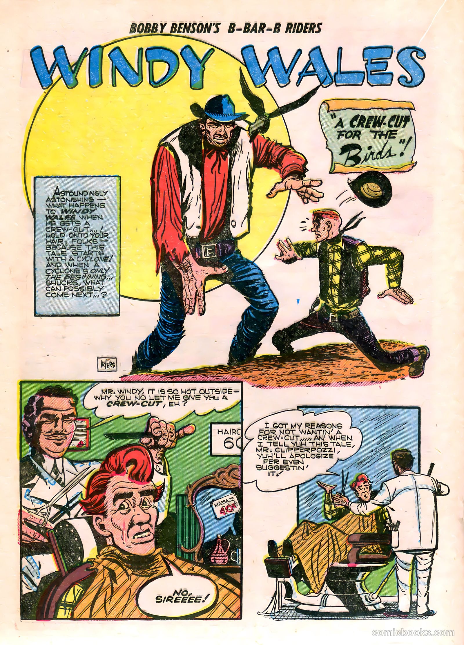 Bobby Benson's B-Bar-B Riders #19 (1953) — page 20 of 36