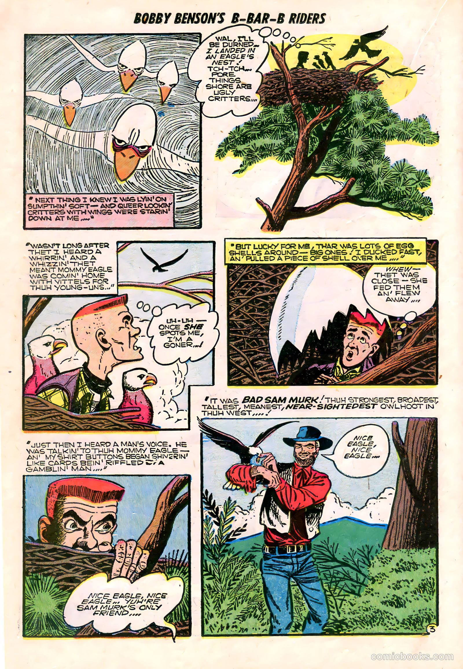 Bobby Benson's B-Bar-B Riders #19 (1953) — page 22 of 36