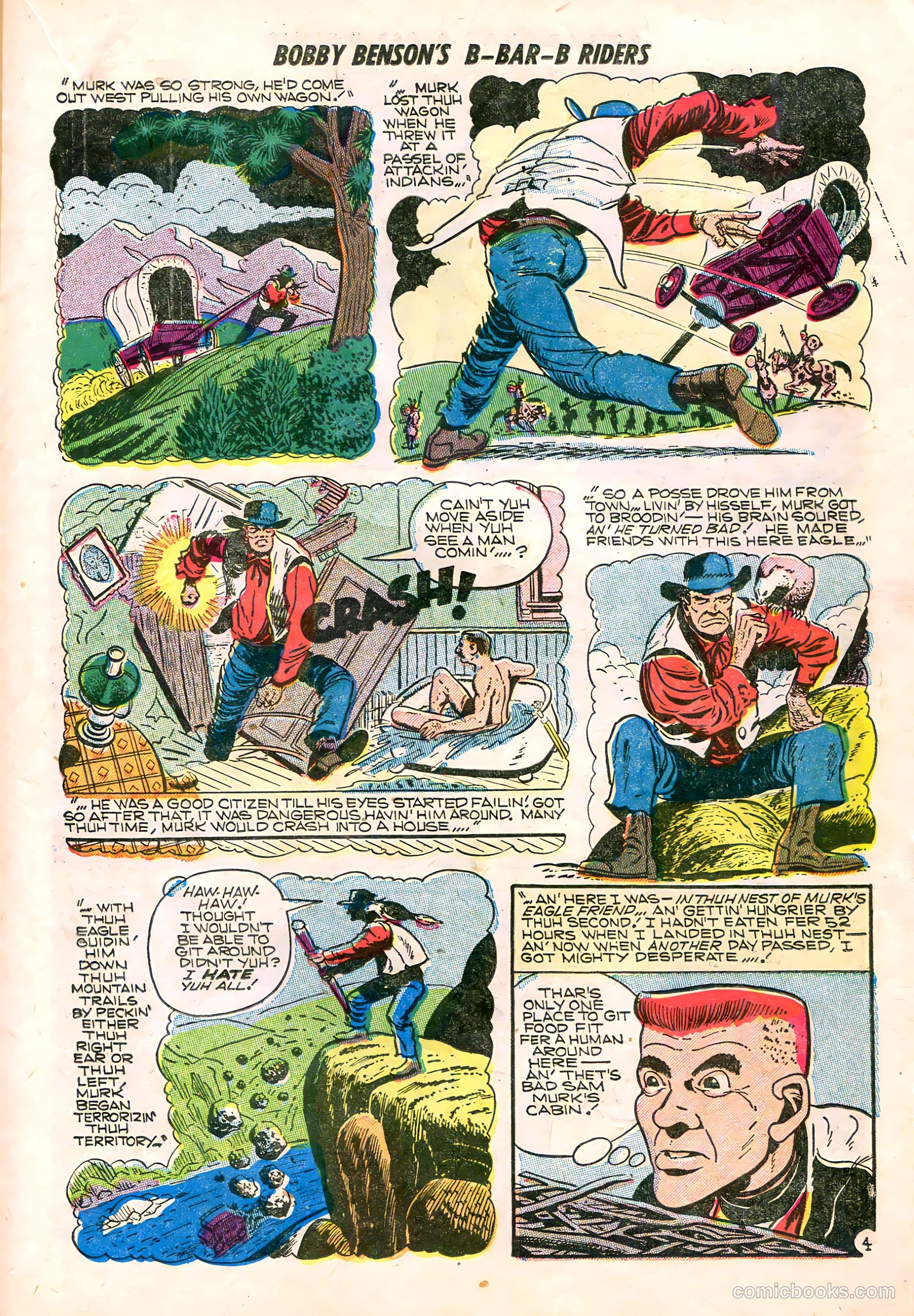 Bobby Benson's B-Bar-B Riders #19 (1953) — page 23 of 36
