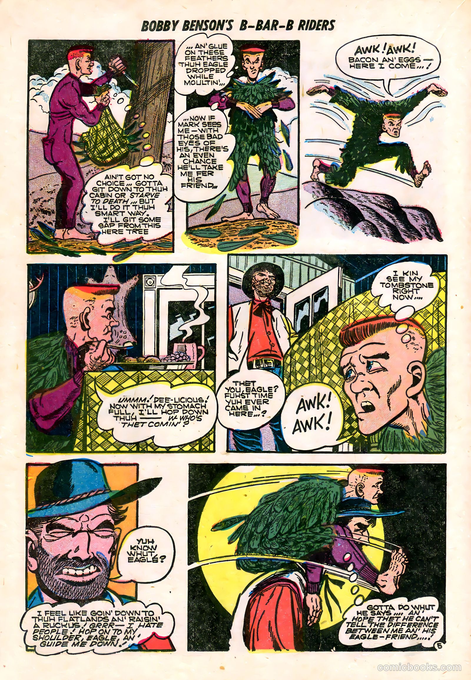 Bobby Benson's B-Bar-B Riders #19 (1953) — page 24 of 36