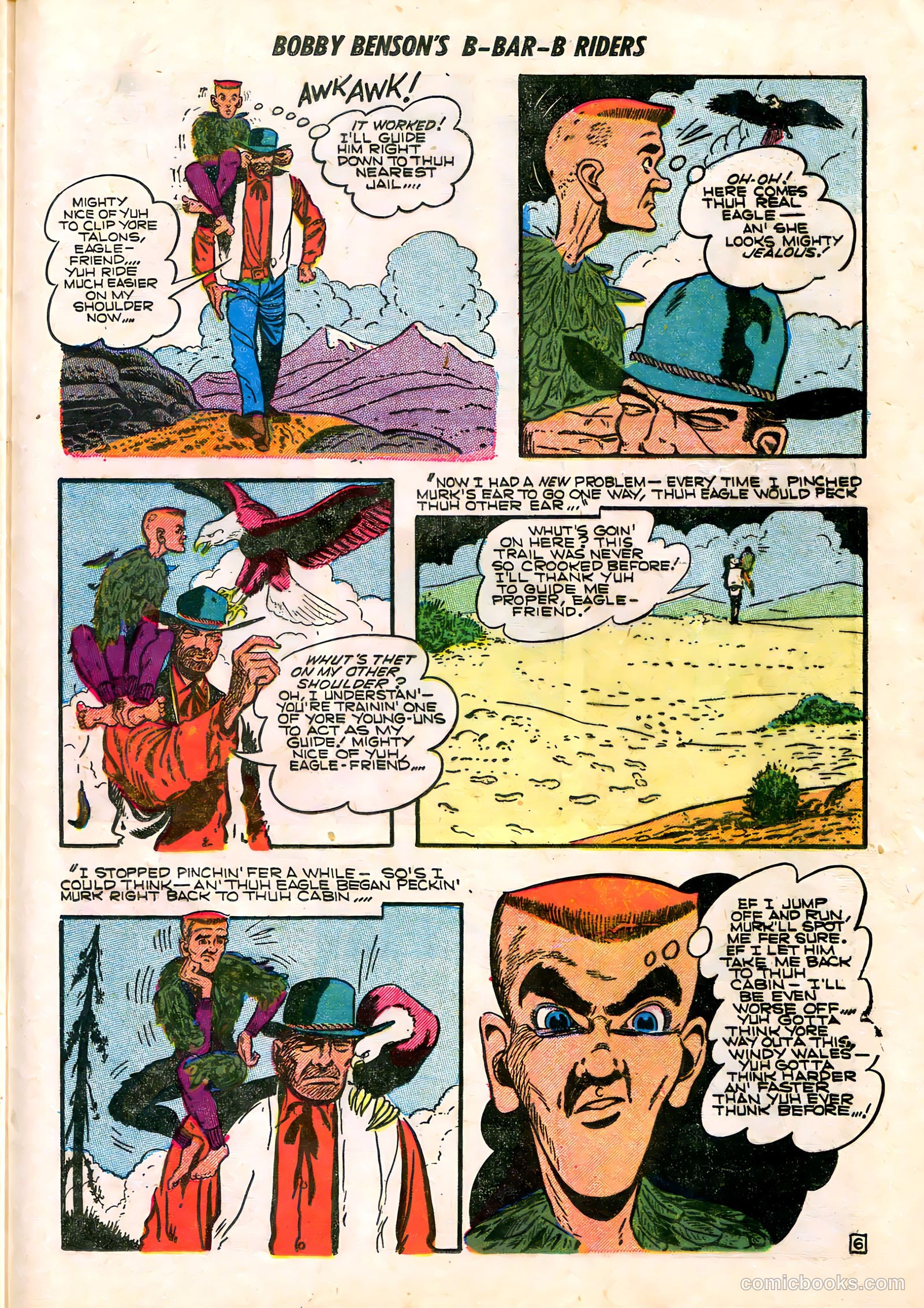 Bobby Benson's B-Bar-B Riders #19 (1953) — page 25 of 36