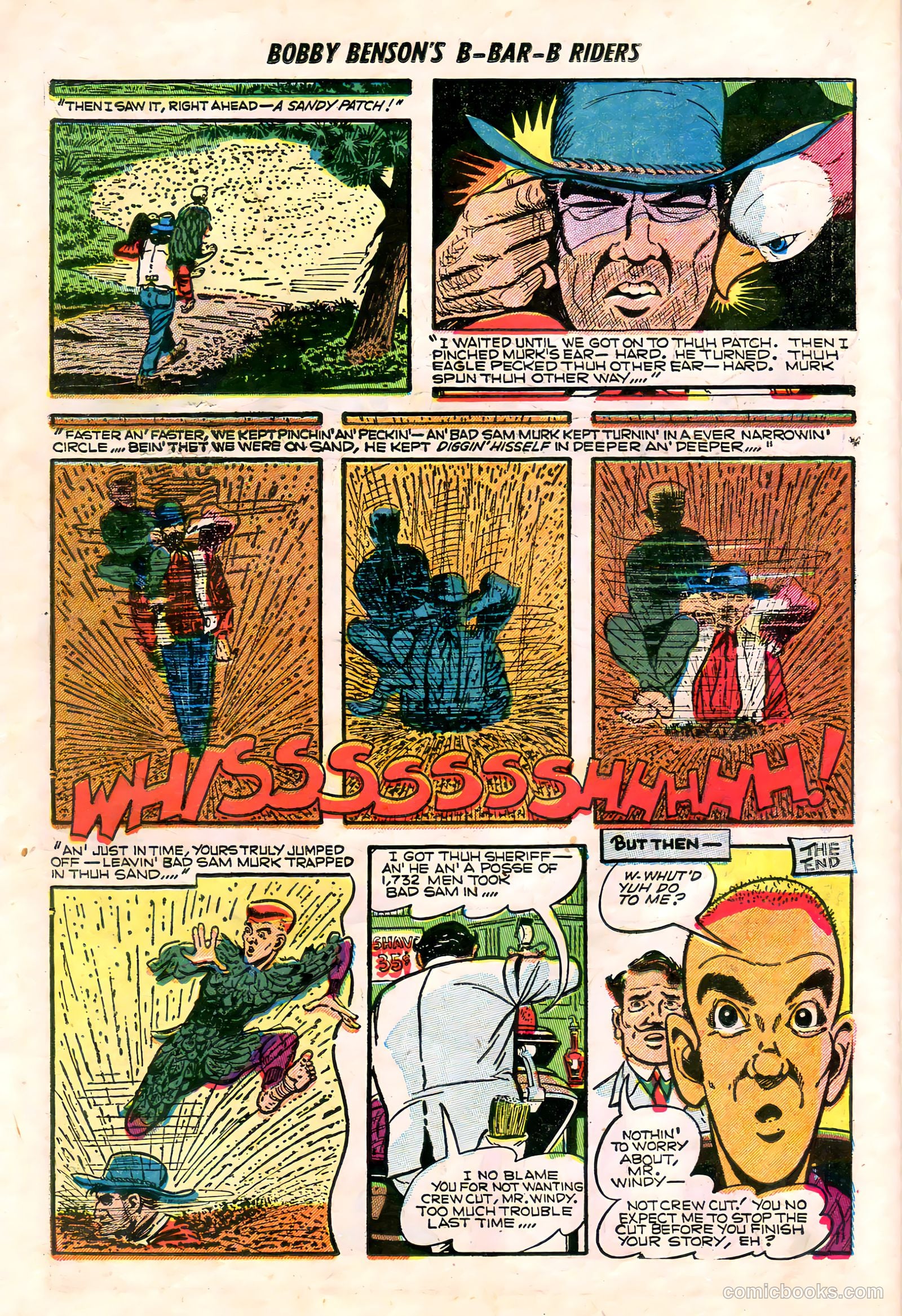 Bobby Benson's B-Bar-B Riders #19 (1953) — page 26 of 36