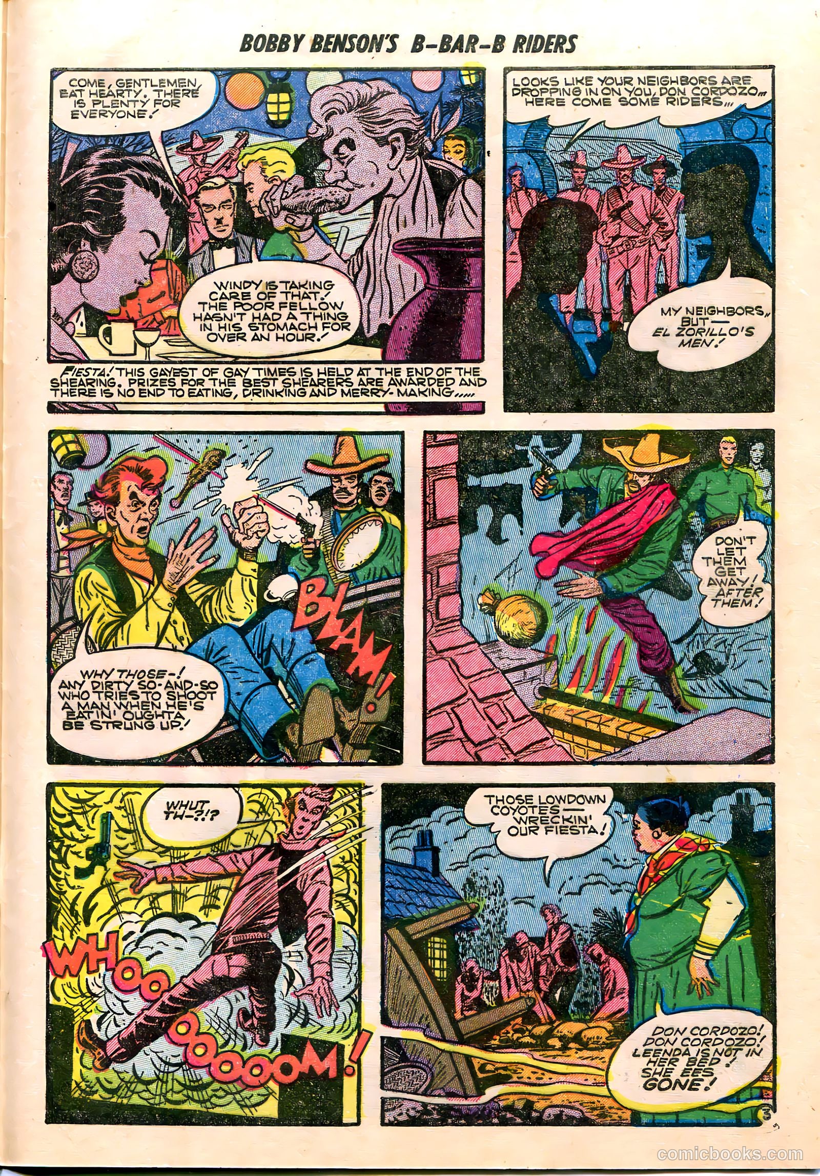 Bobby Benson's B-Bar-B Riders #19 (1953) — page 29 of 36