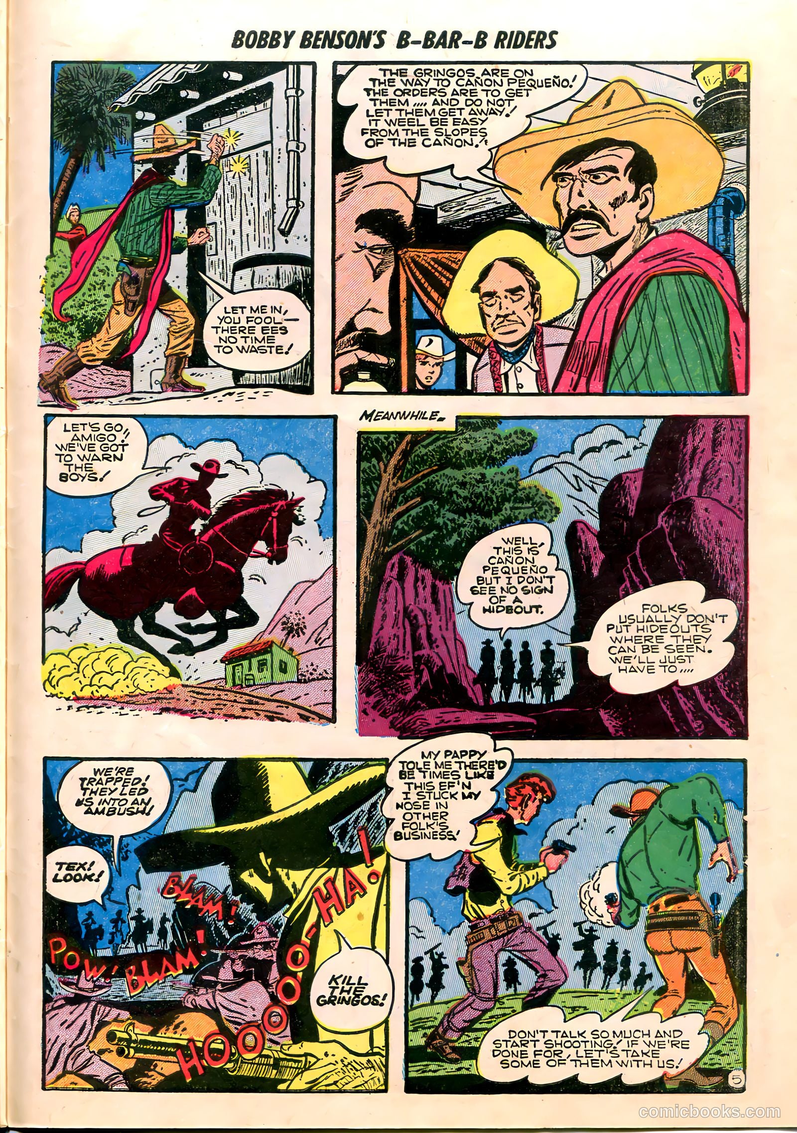 Bobby Benson's B-Bar-B Riders #19 (1953) — page 31 of 36