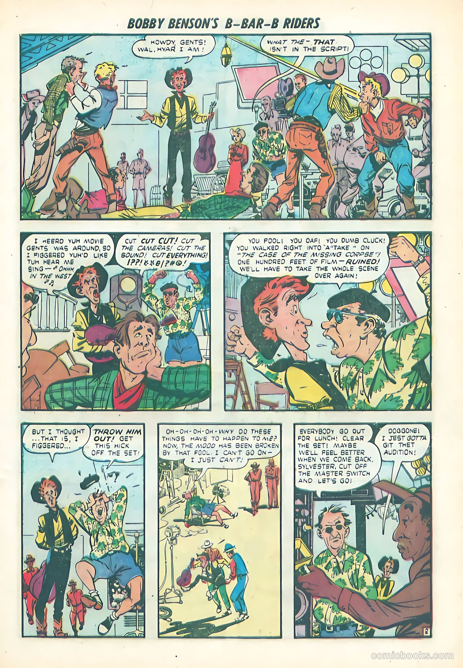 Bobby Benson's B-Bar-B Riders #2 (1950) — page 13 of 36