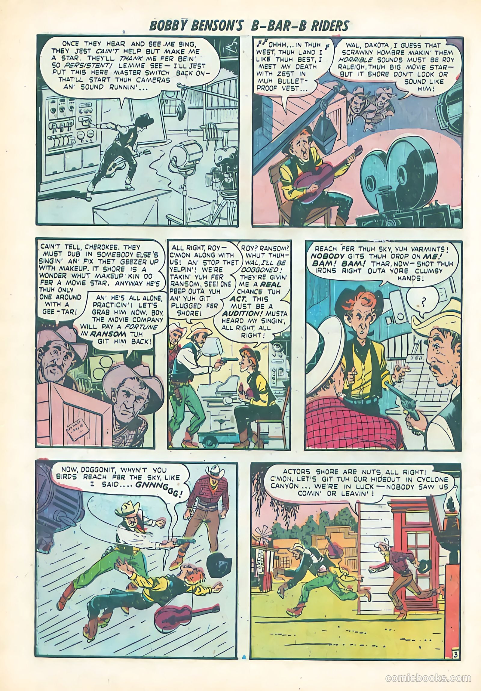 Bobby Benson's B-Bar-B Riders #2 (1950) — page 14 of 36
