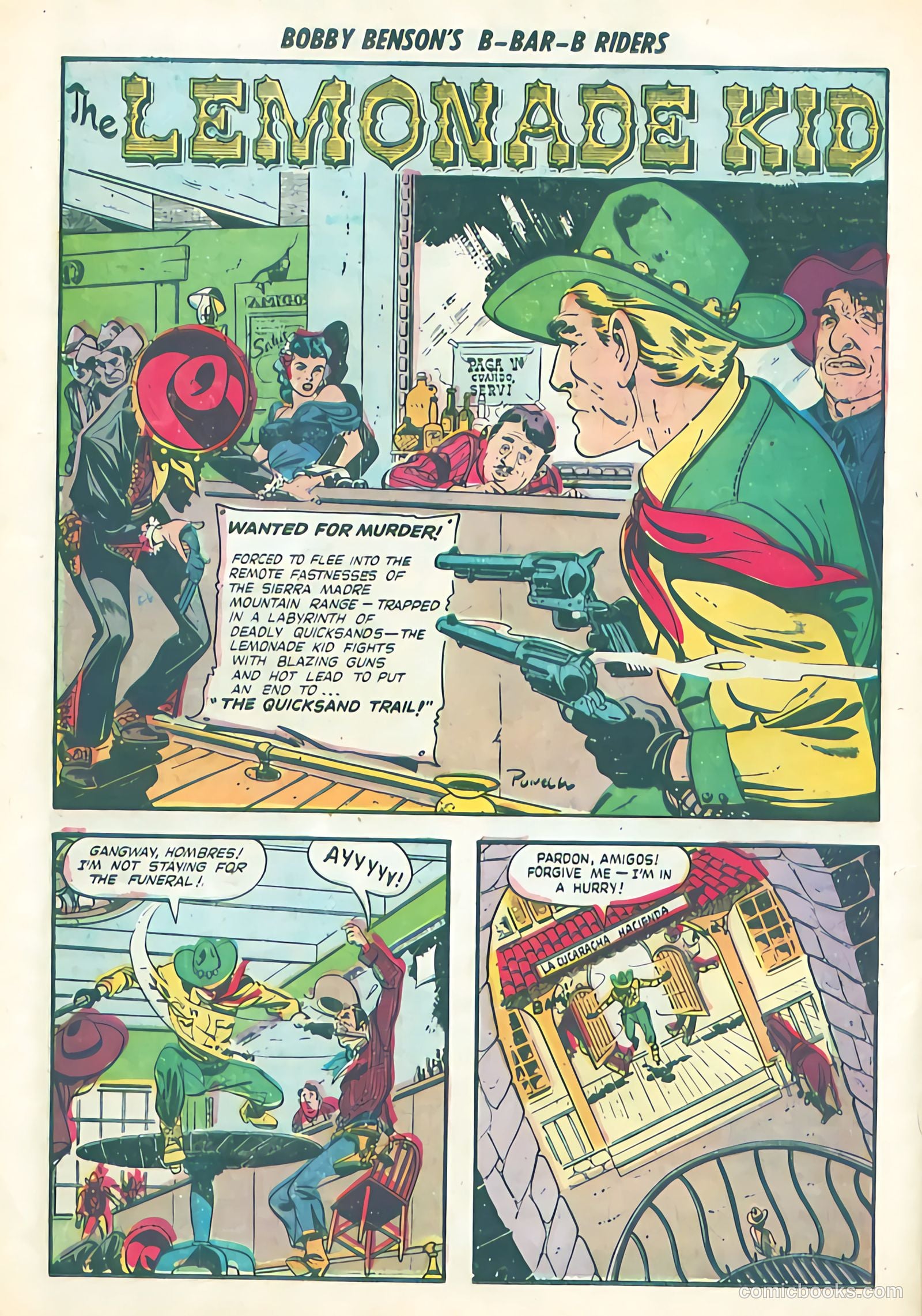 Bobby Benson's B-Bar-B Riders #2 (1950) — page 28 of 36