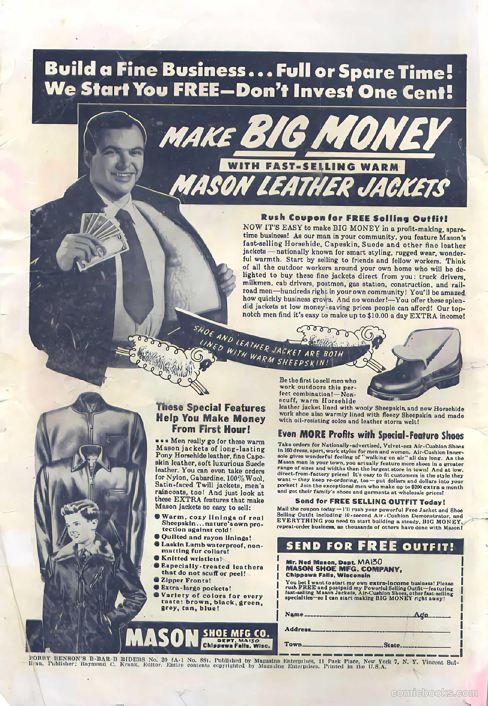 Bobby Benson's B-Bar-B Riders #20 (1953) — page 2 of 36