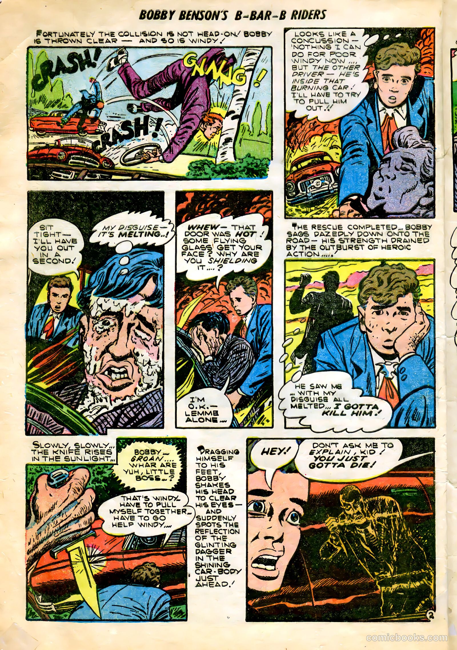 Bobby Benson's B-Bar-B Riders #20 (1953) — page 4 of 36