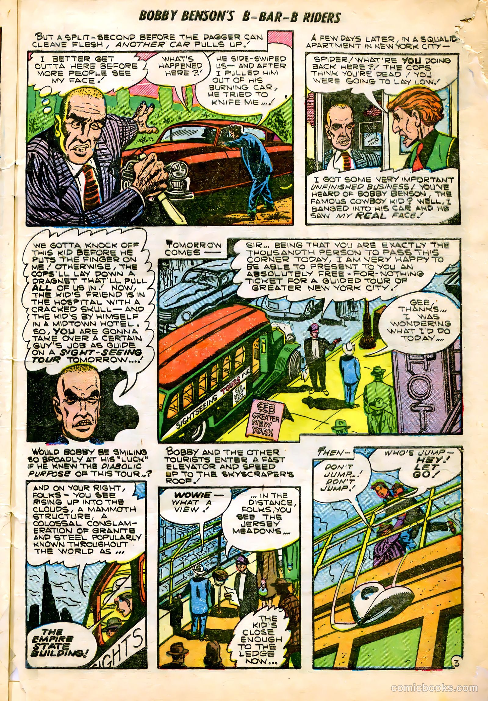 Bobby Benson's B-Bar-B Riders #20 (1953) — page 5 of 36