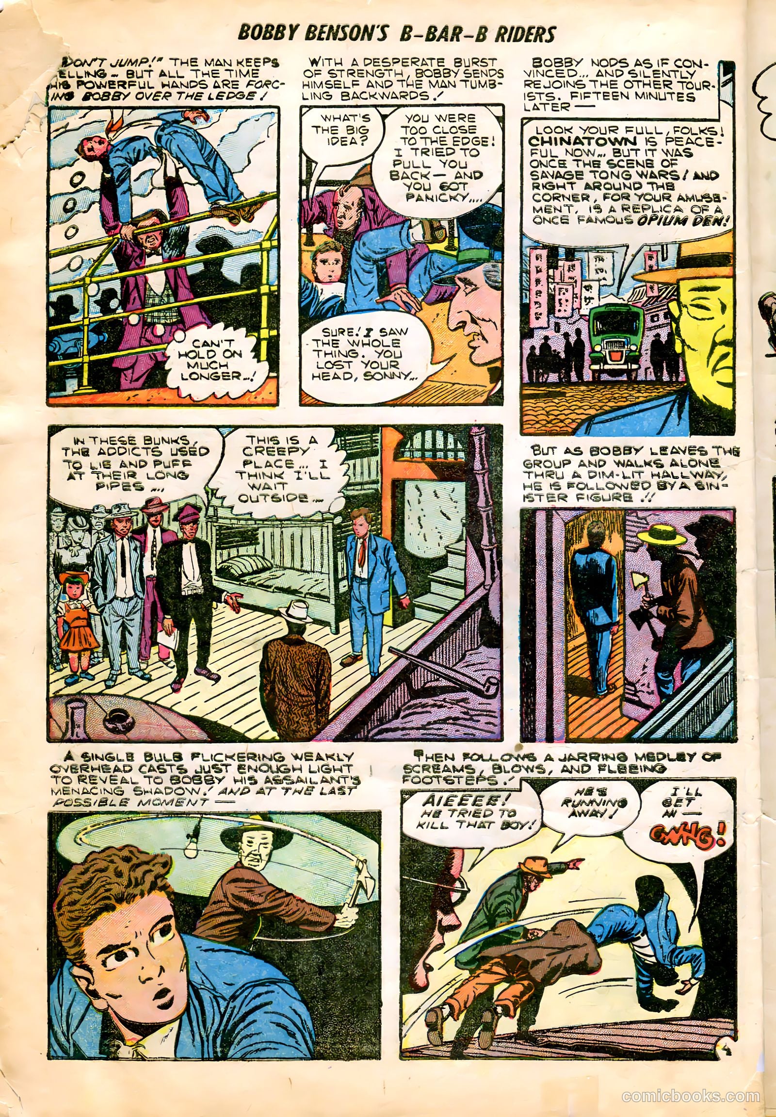 Bobby Benson's B-Bar-B Riders #20 (1953) — page 6 of 36