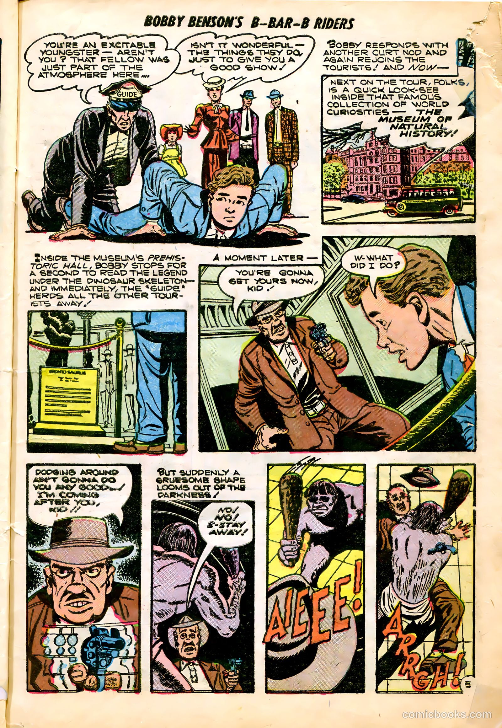 Bobby Benson's B-Bar-B Riders #20 (1953) — page 7 of 36