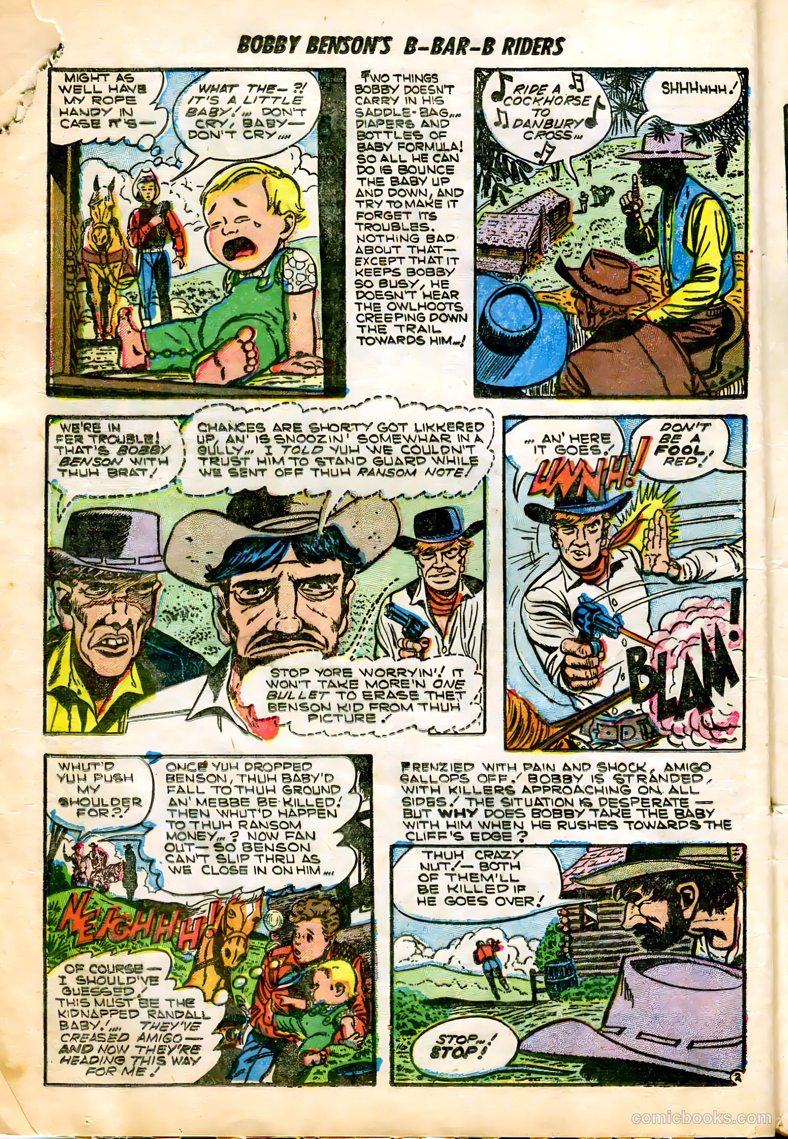 Bobby Benson's B-Bar-B Riders #20 (1953) — page 12 of 36