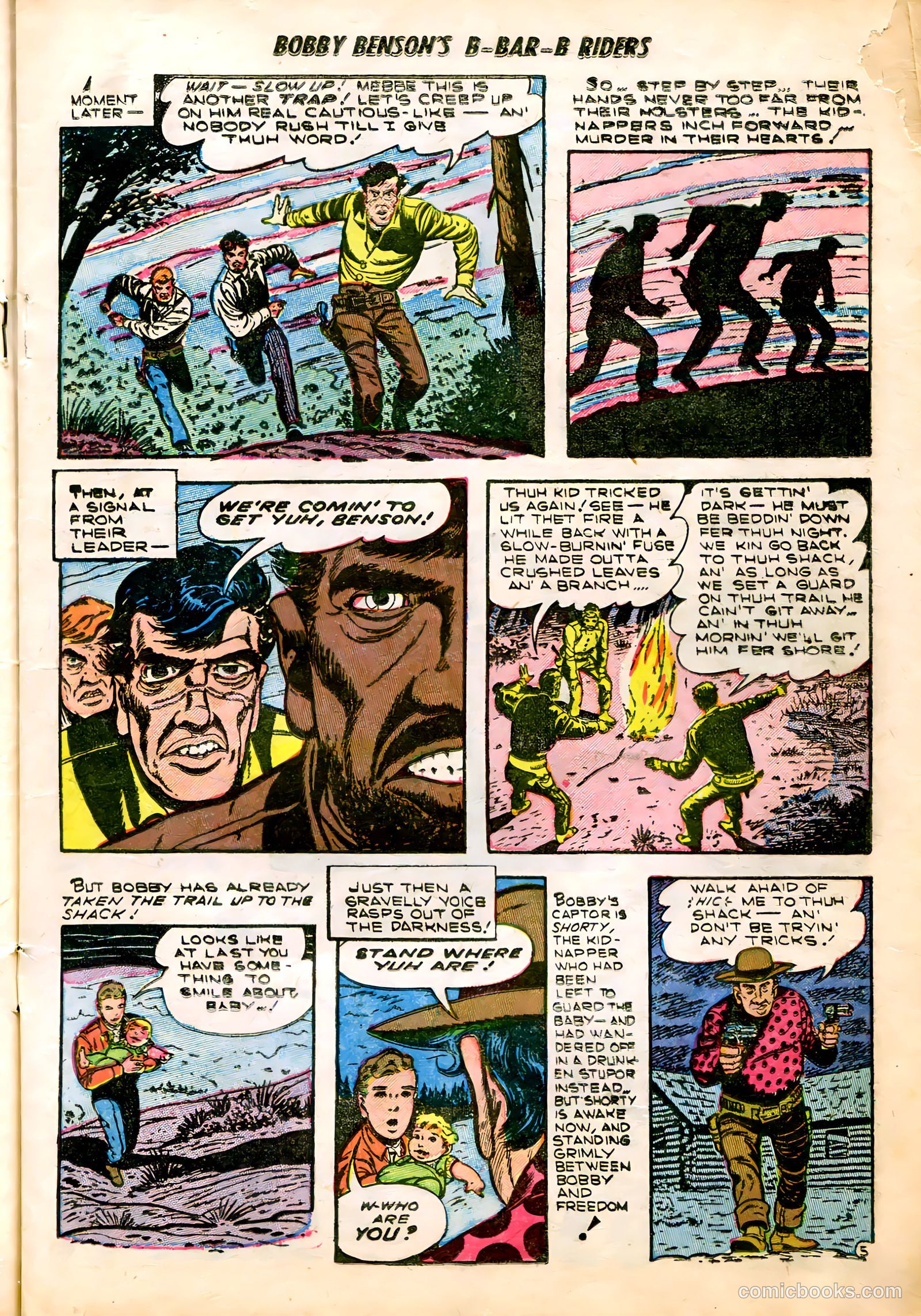 Bobby Benson's B-Bar-B Riders #20 (1953) — page 15 of 36