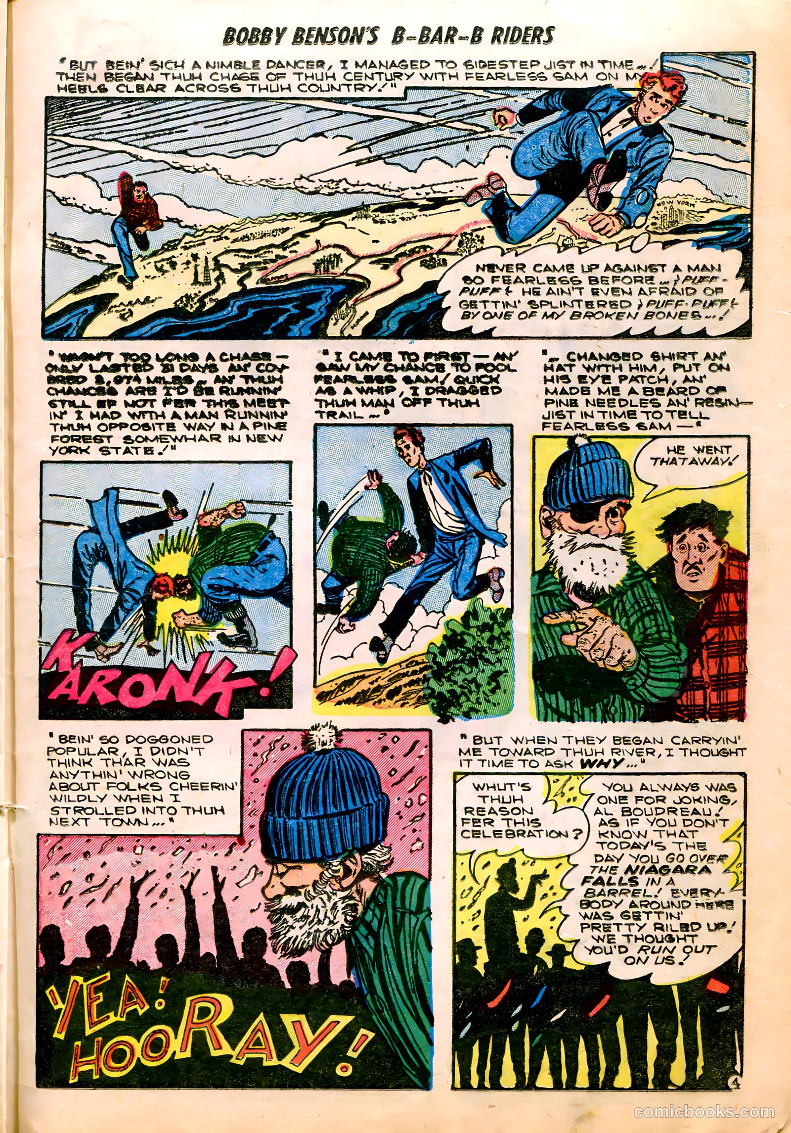 Bobby Benson's B-Bar-B Riders #20 (1953) — page 22 of 36