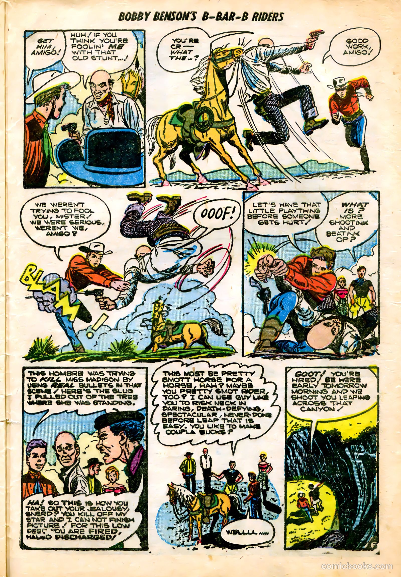 Bobby Benson's B-Bar-B Riders #20 (1953) — page 29 of 36