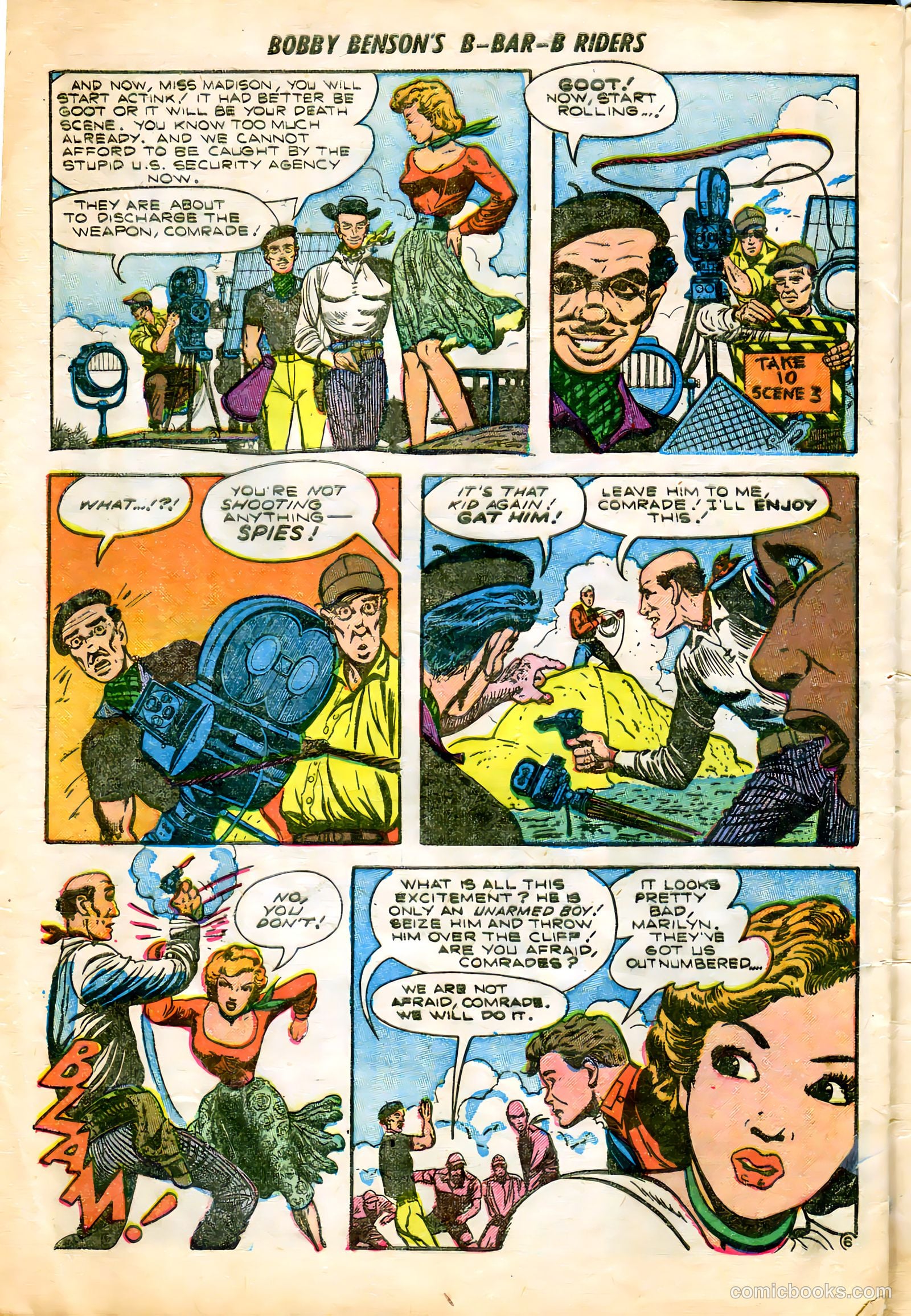 Bobby Benson's B-Bar-B Riders #20 (1953) — page 32 of 36