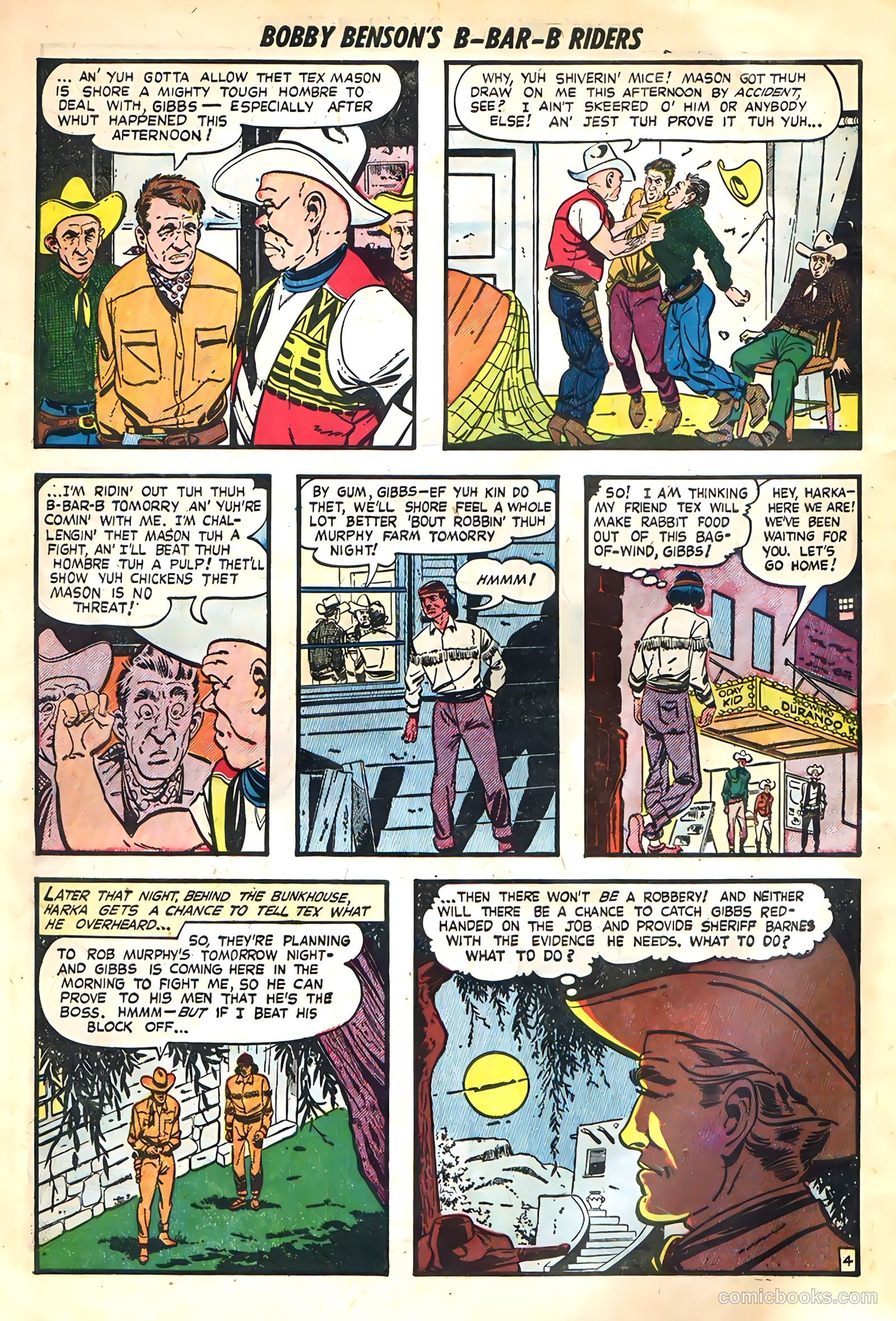 Bobby Benson's B-Bar-B Riders #3 (1950) — page 14 of 36